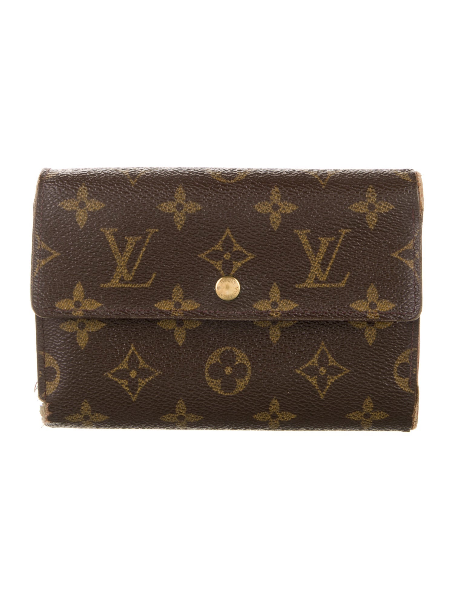 Louis Vuitton Vintage 2000 Porte-Trésor Étui Papier Wallet