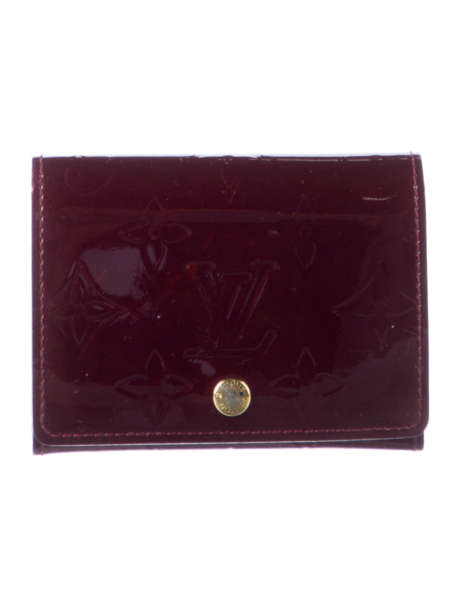 Louis Vuitton 2012 Vernis Patent Leather Card Holder