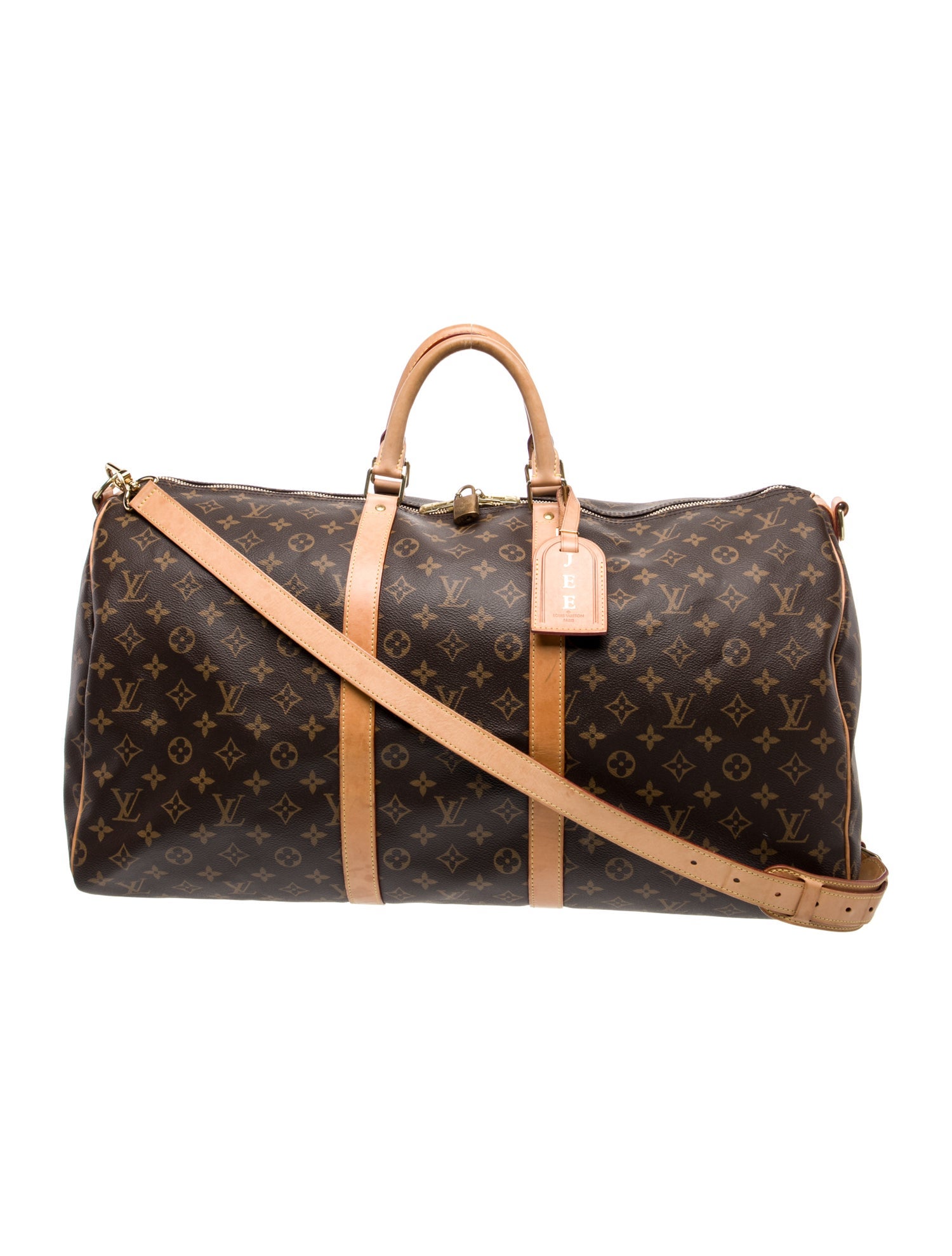 Louis Vuitton LV Monogram Keepall Bandouliere 55