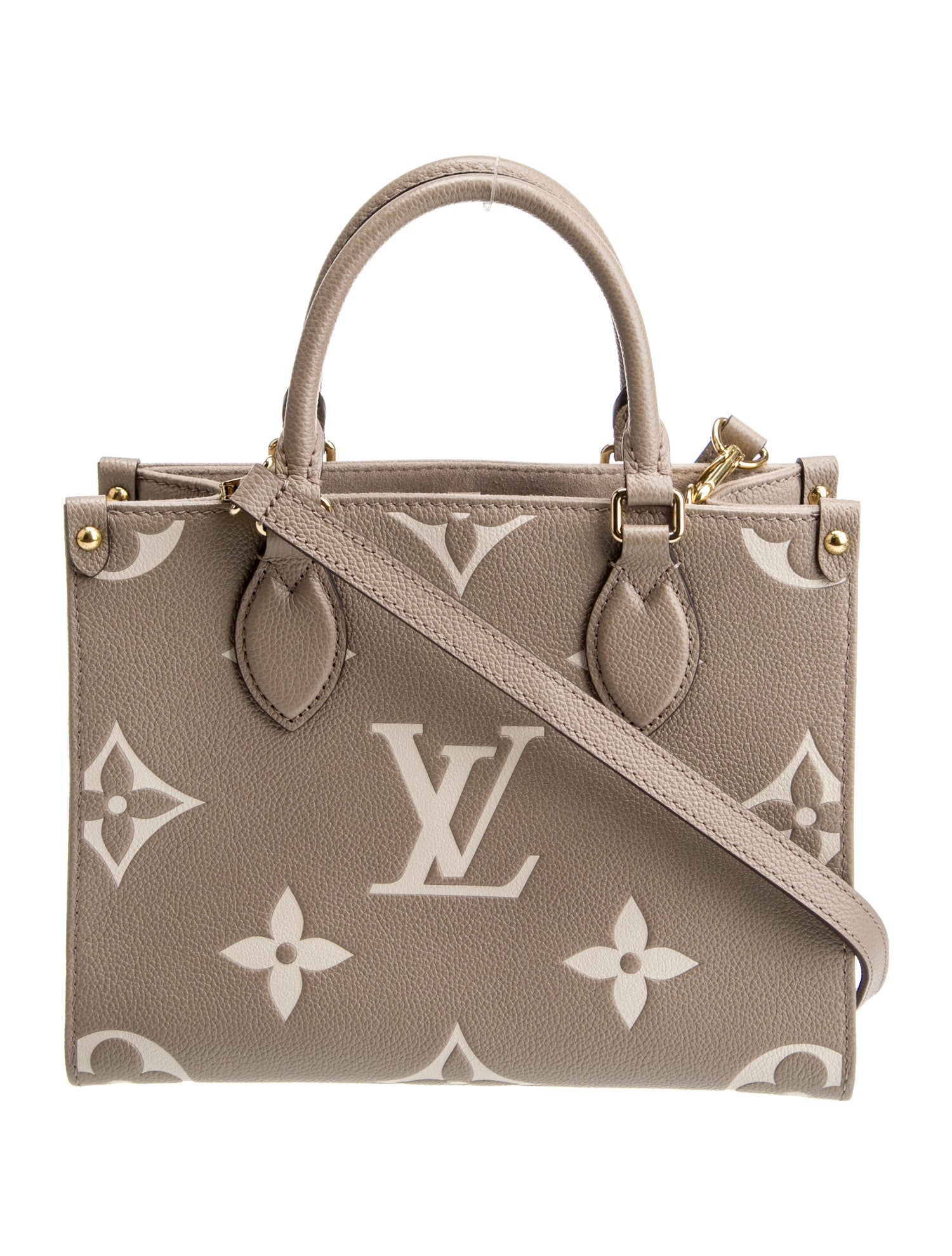 Louis Vuitton Bicolor Monogram Empreinte Double Zip Pochette
