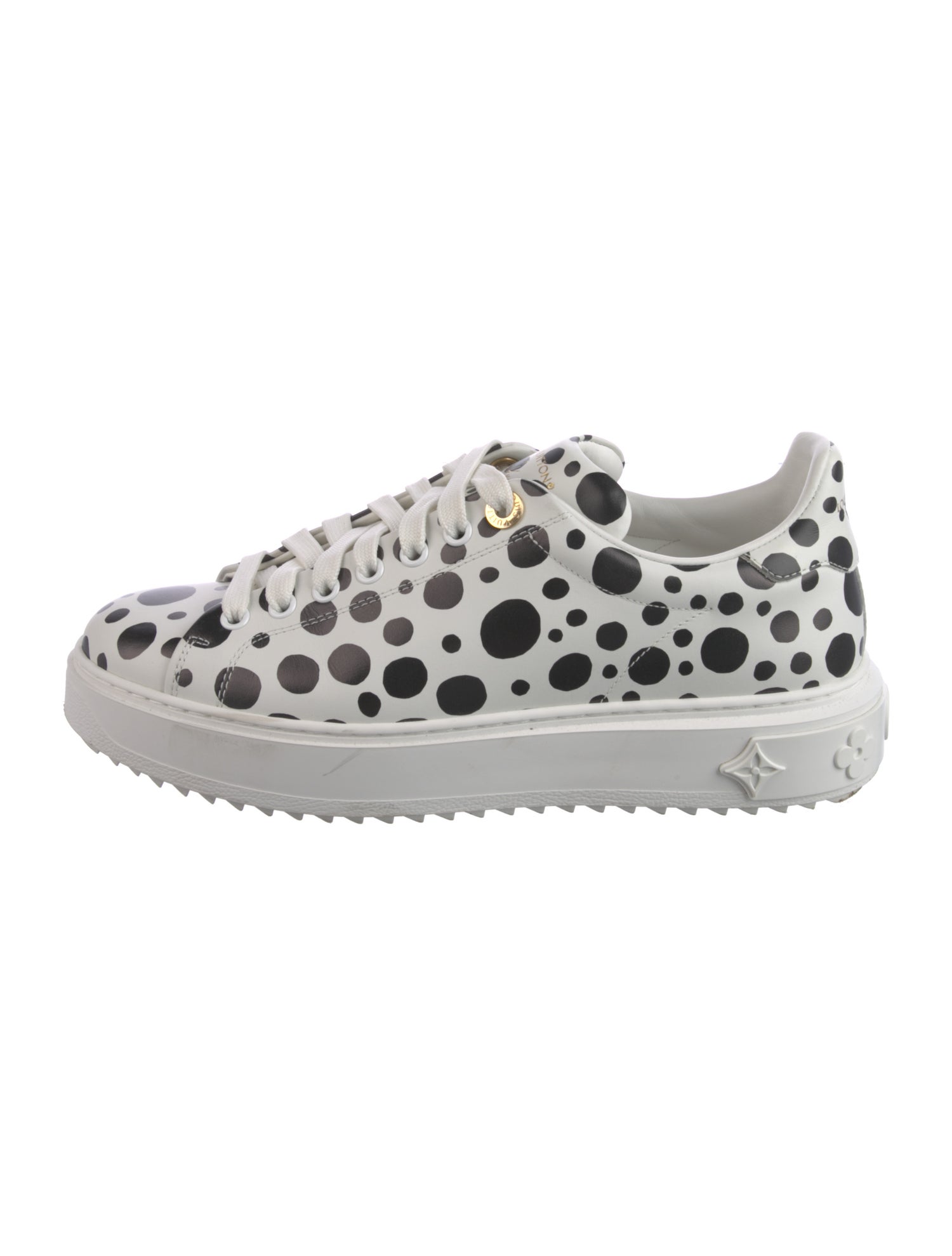 Louis Vuitton Monogram Dots Infinity Leather Sneakers