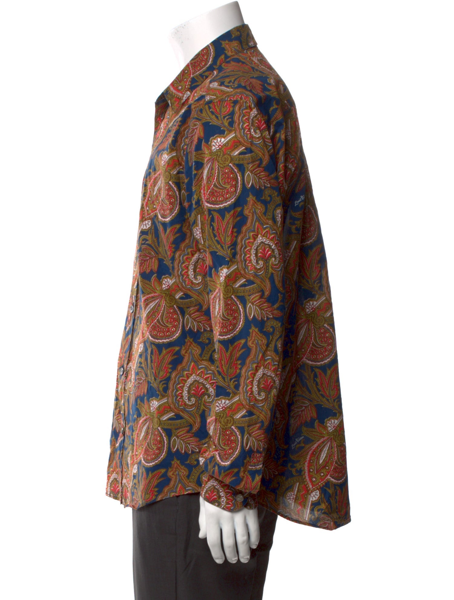 Louis Vuitton 2013 Paisley Print Shirt