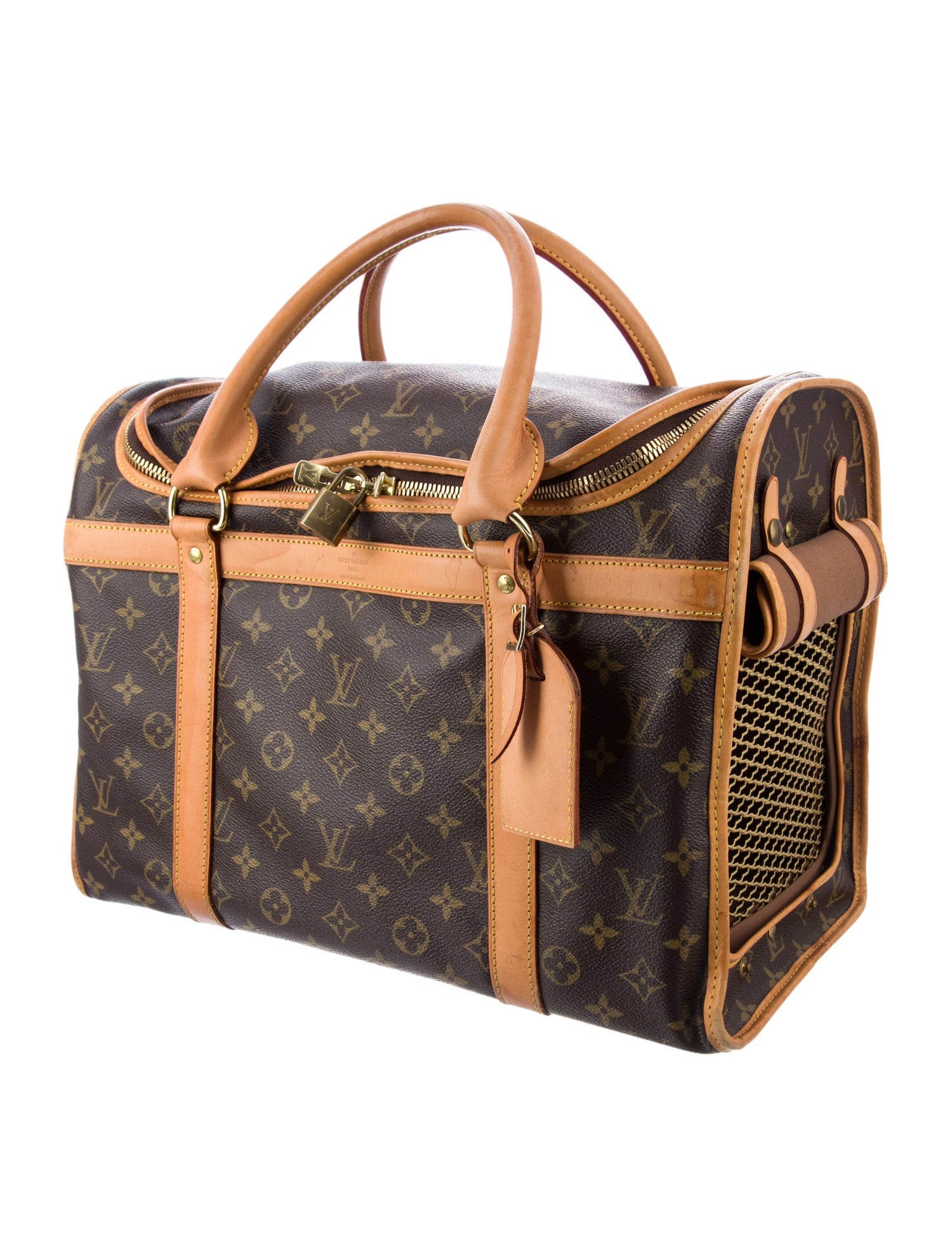 Louis Vuitton Monogram Sac Chien 40 Pet Carrier