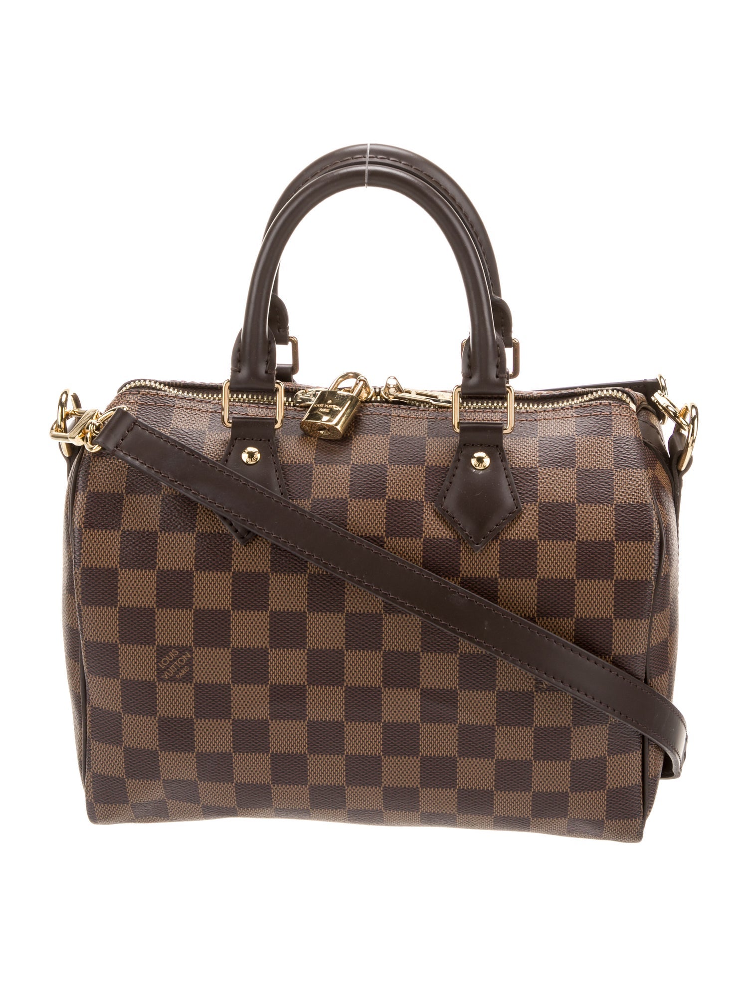 Louis Vuitton Damier Ebene Speedy Bandouliere 25