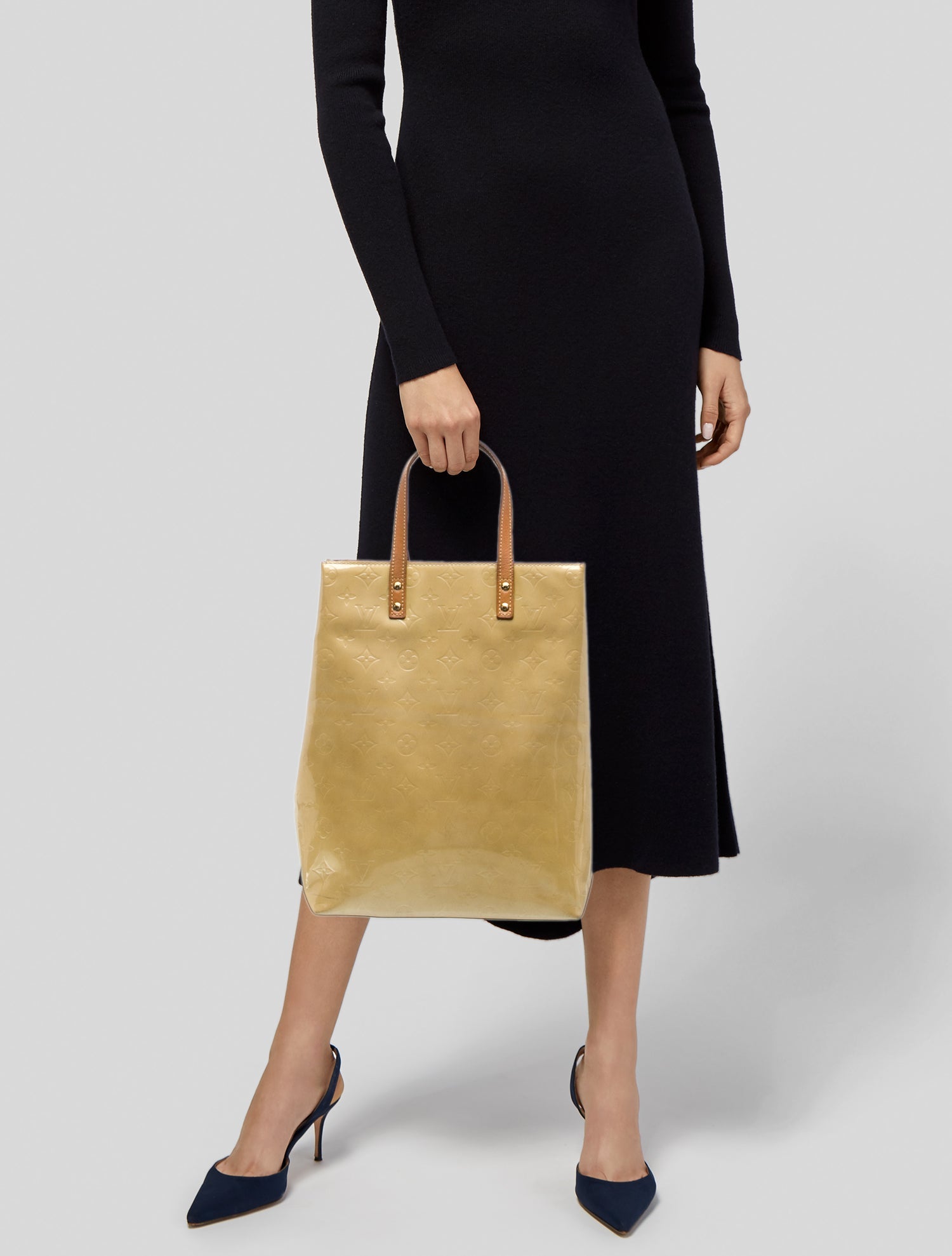 Louis Vuitton Monogram Vernis Reade MM Vintage