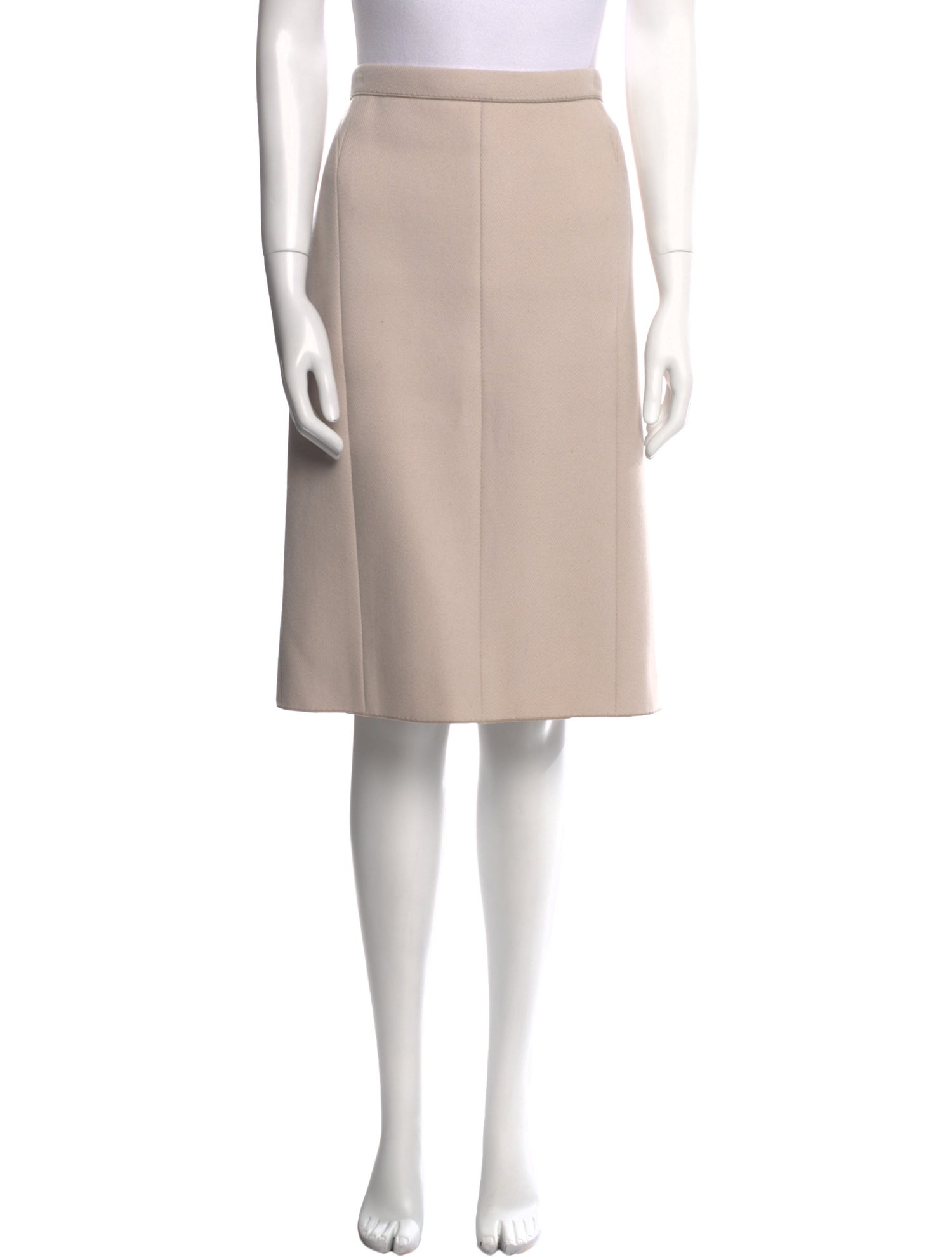 Louis Vuitton Vintage Knee-Length Skirt