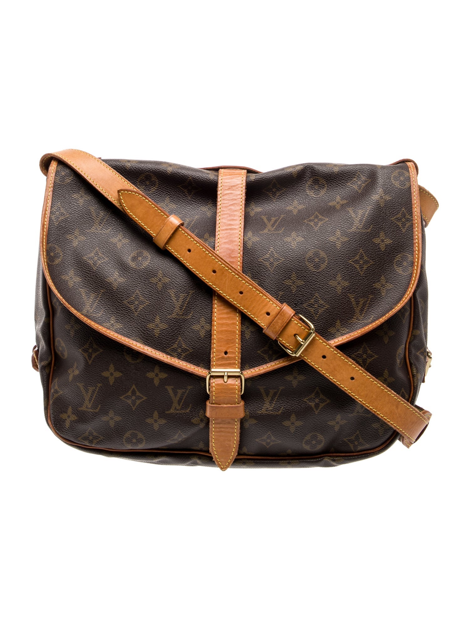 Louis Vuitton LV Monogram Saumur 35 Vintage