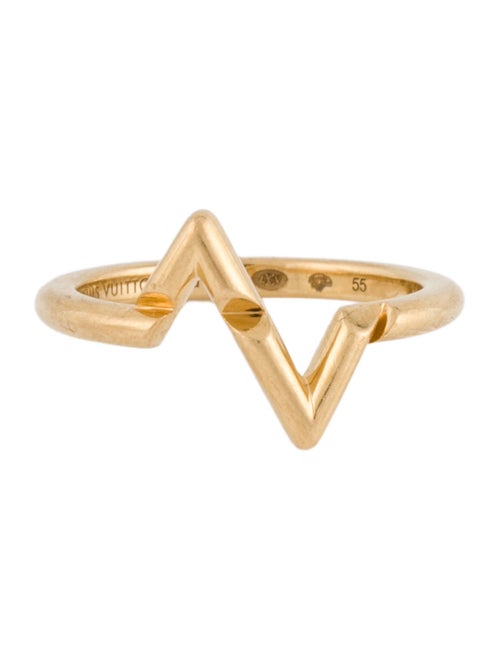 Louis Vuitton 18K LV Volt Upside Down Ring