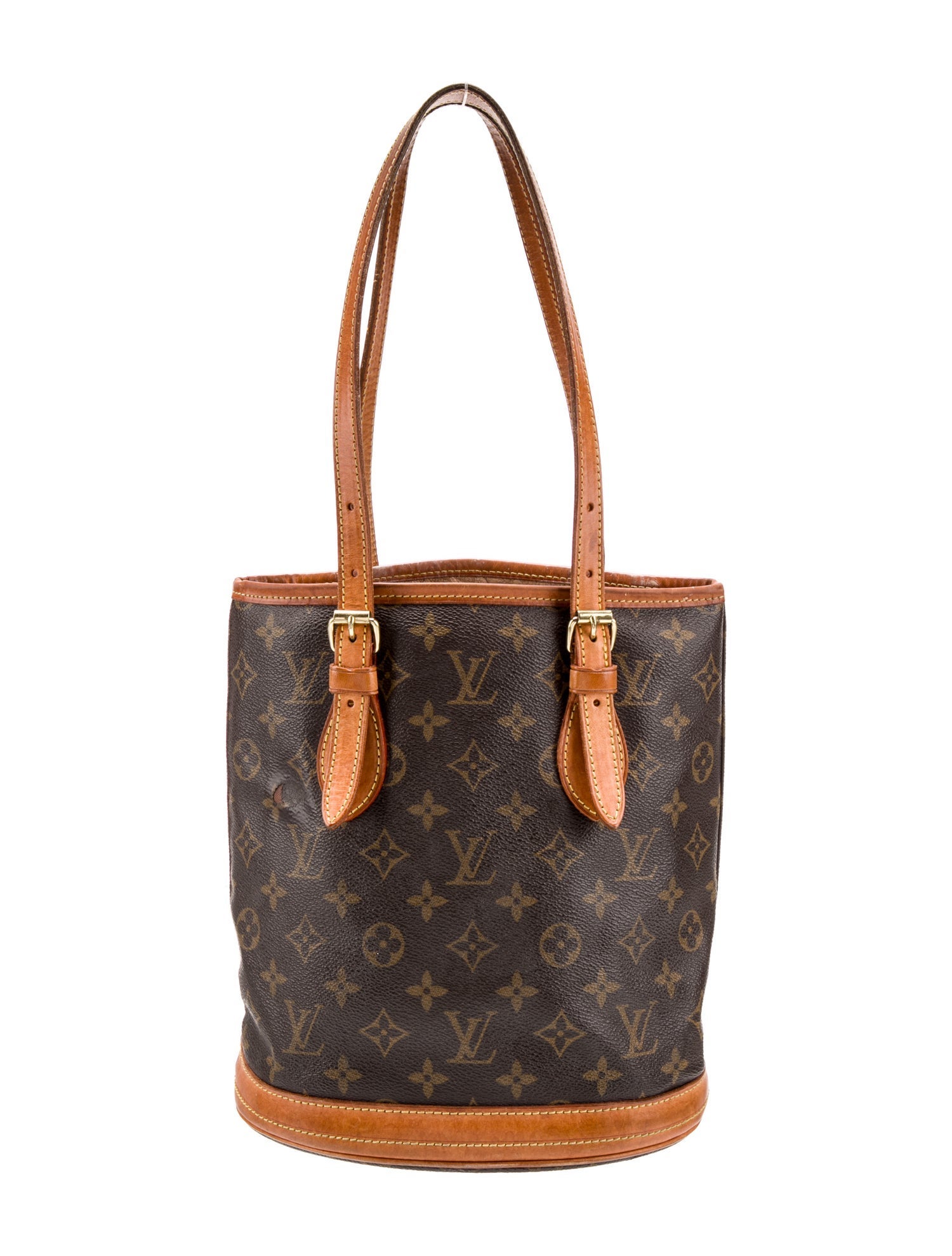 Louis Vuitton LV Monogram Petit Bucket Vintage