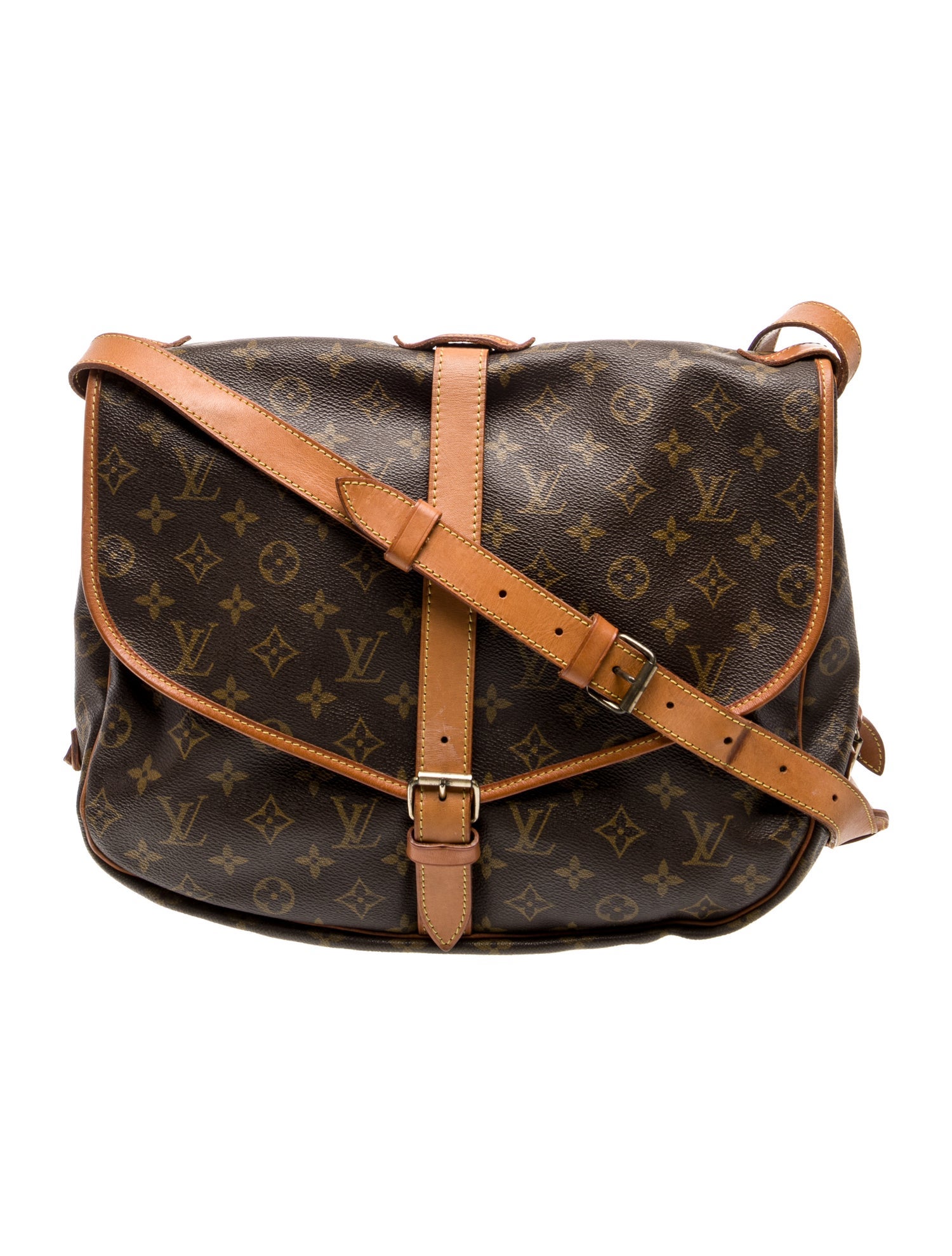 Louis Vuitton LV Monogram Saumur 35 Vintage