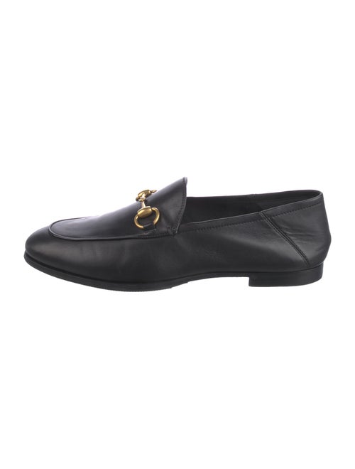 Louis Vuitton Horsebit Accent Leather Loafers