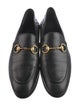 Louis Vuitton Horsebit Accent Leather Loafers