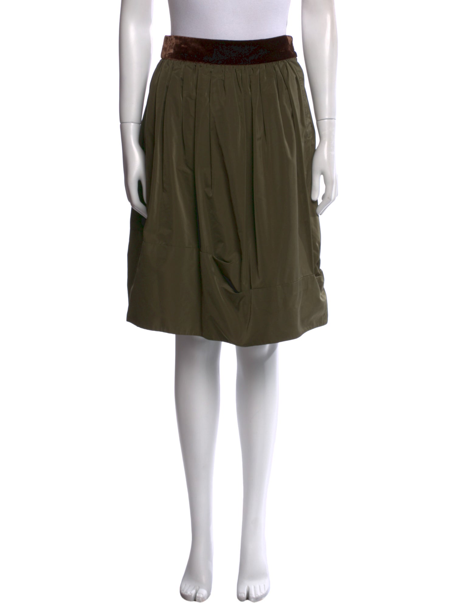 Louis Vuitton Vintage Knee-Length Skirt