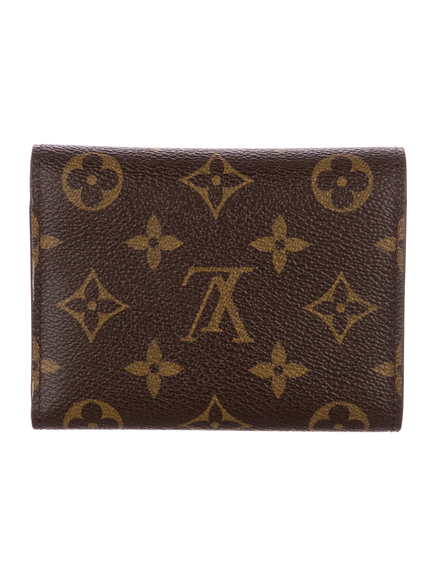 Louis Vuitton LV Monogram Coated Canvas Compact Wallet w/ Tags