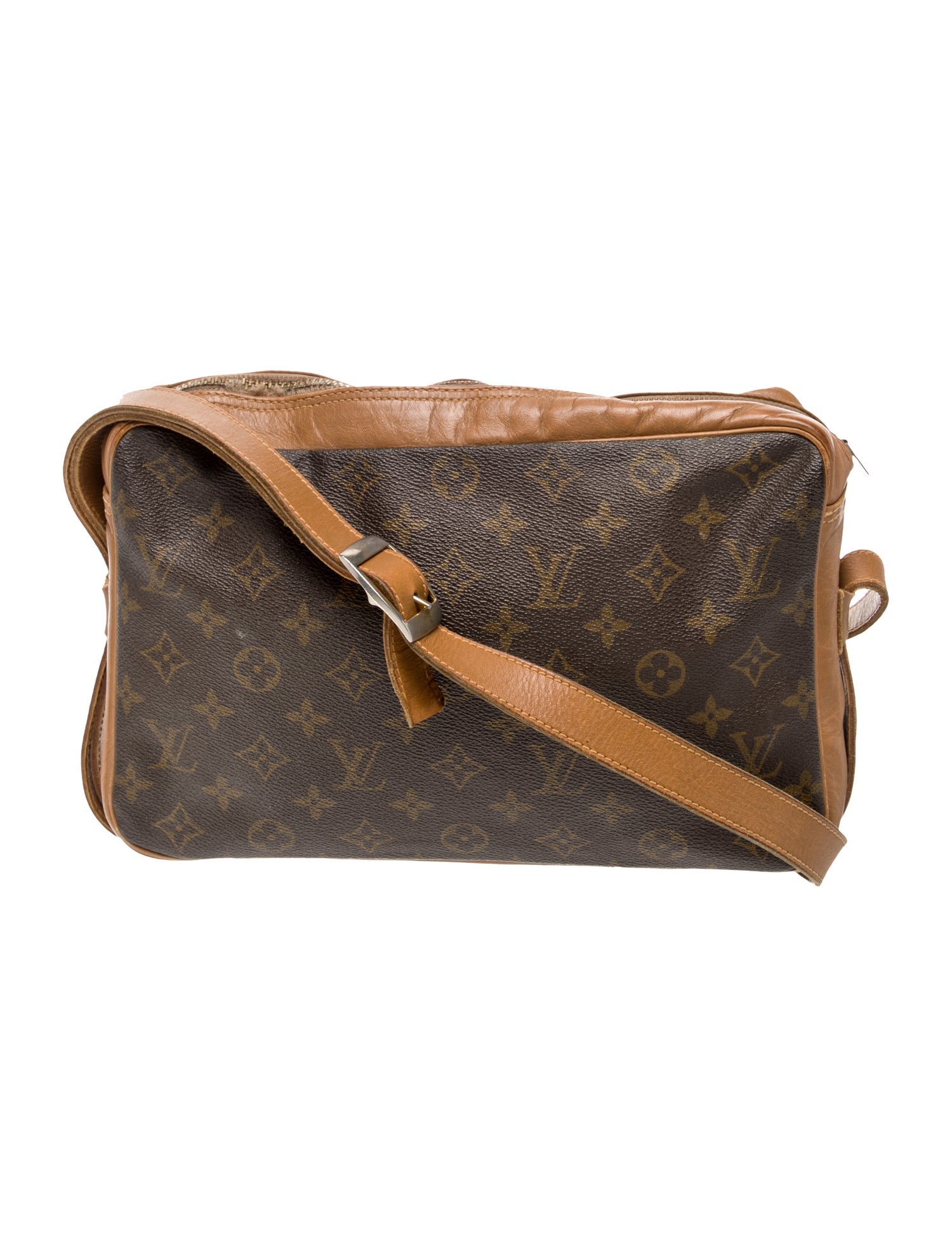 Louis Vuitton LV Monogram French Company Sac Bandoulière 30 Vintage