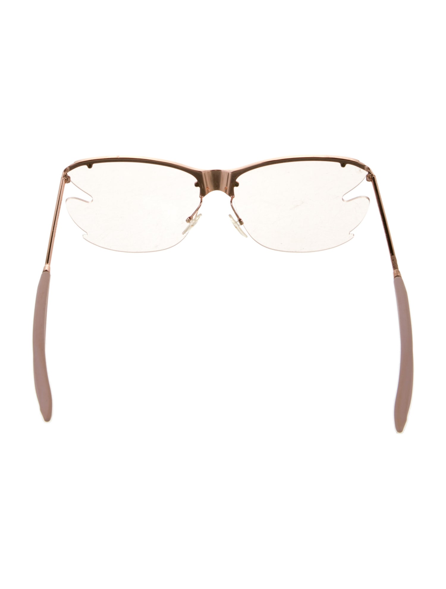 Louis Vuitton Bohemian Vuittony Cutout Shield Sunglasses