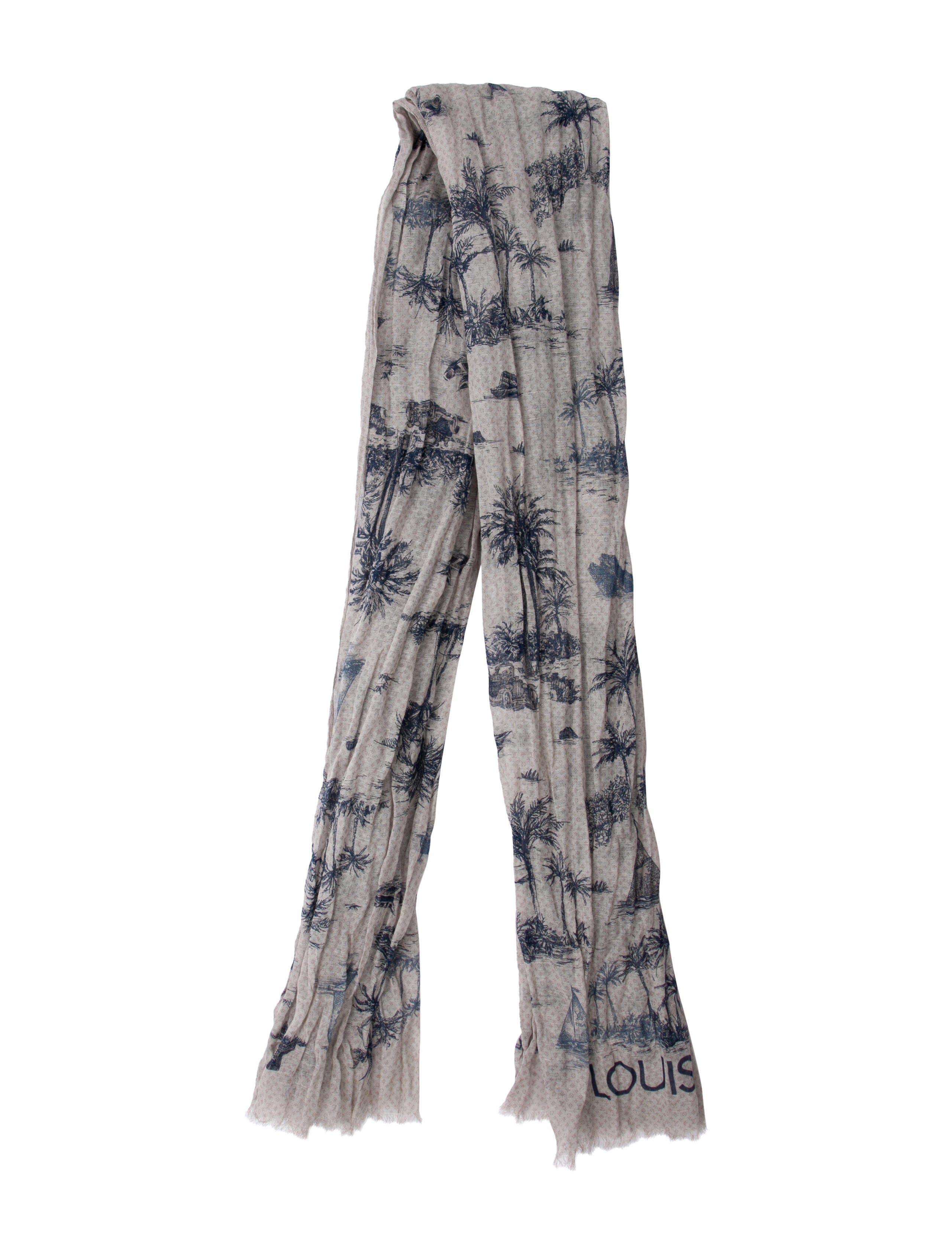 Louis Vuitton Toile de Louis Printed Scarf