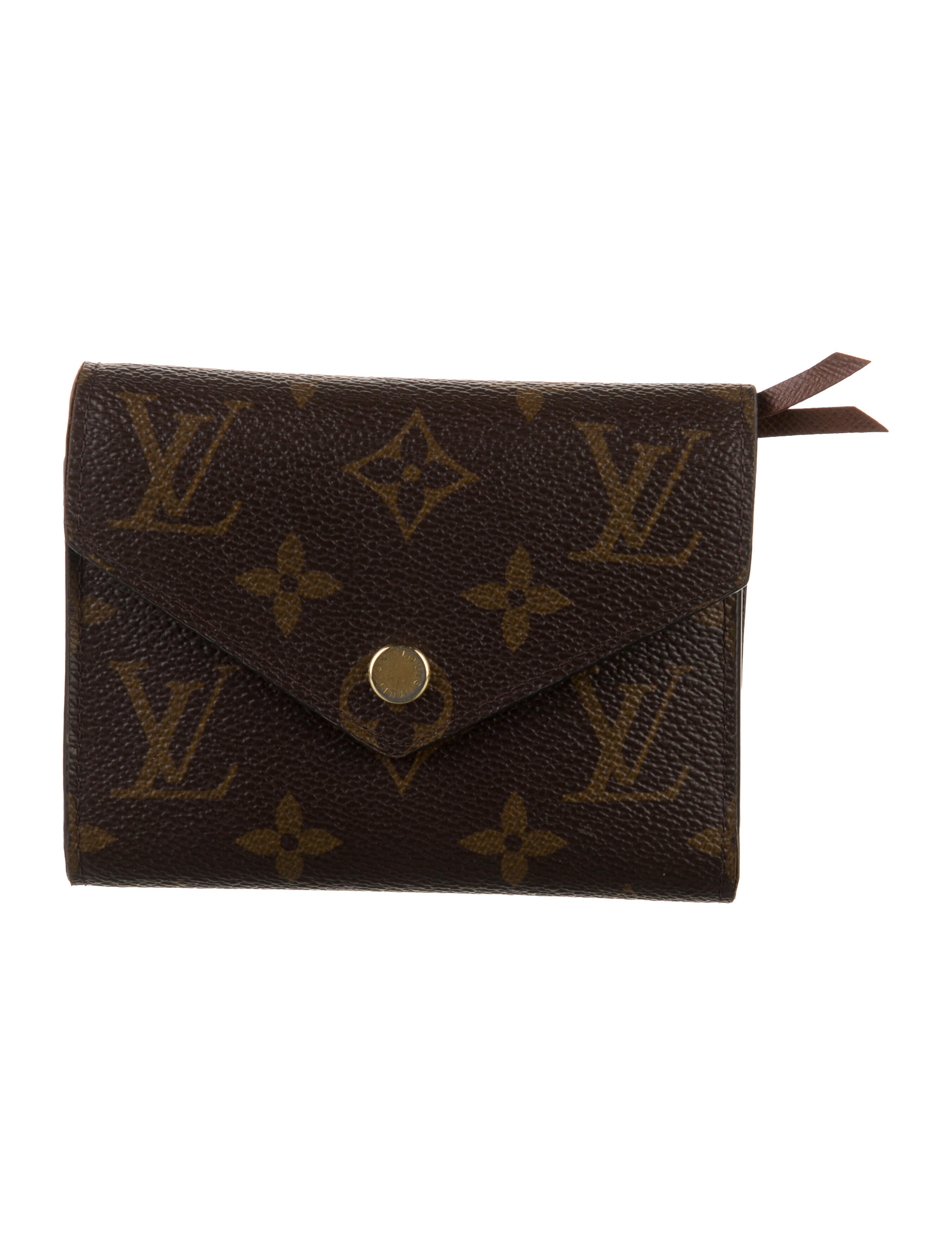 Louis Vuitton LV Monogram Coated Canvas Victorine Wallet