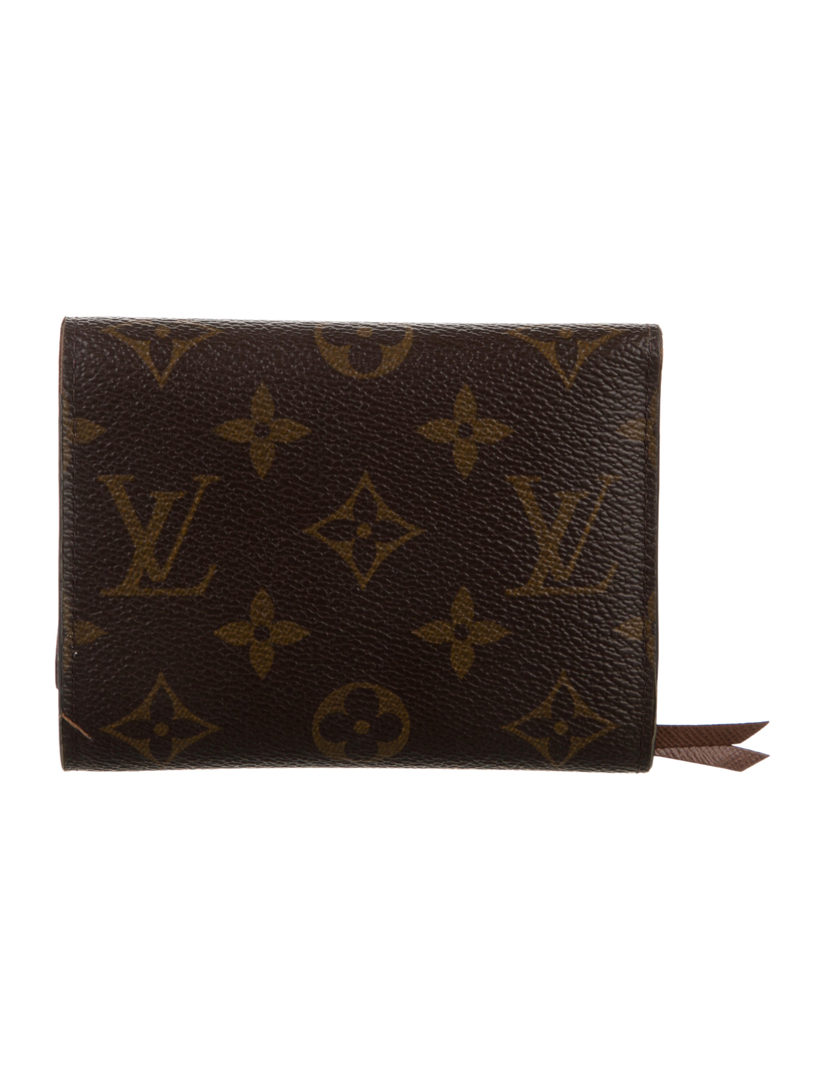 Louis Vuitton LV Monogram Coated Canvas Victorine Wallet
