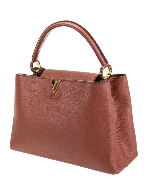 Louis Vuitton Taurillon Leather Capucines MM