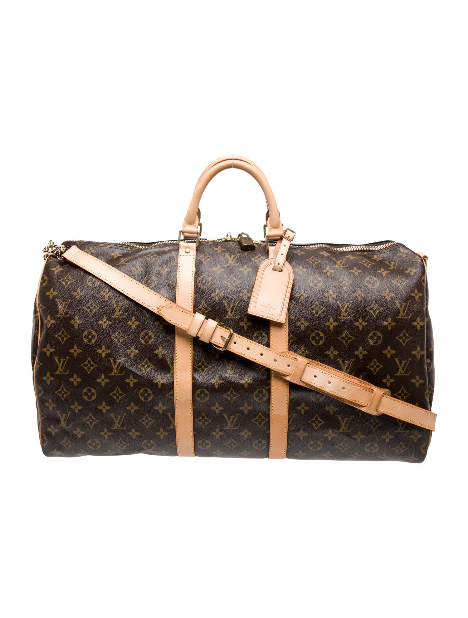 Louis Vuitton LV Monogram Keepall Bandouliere 55
