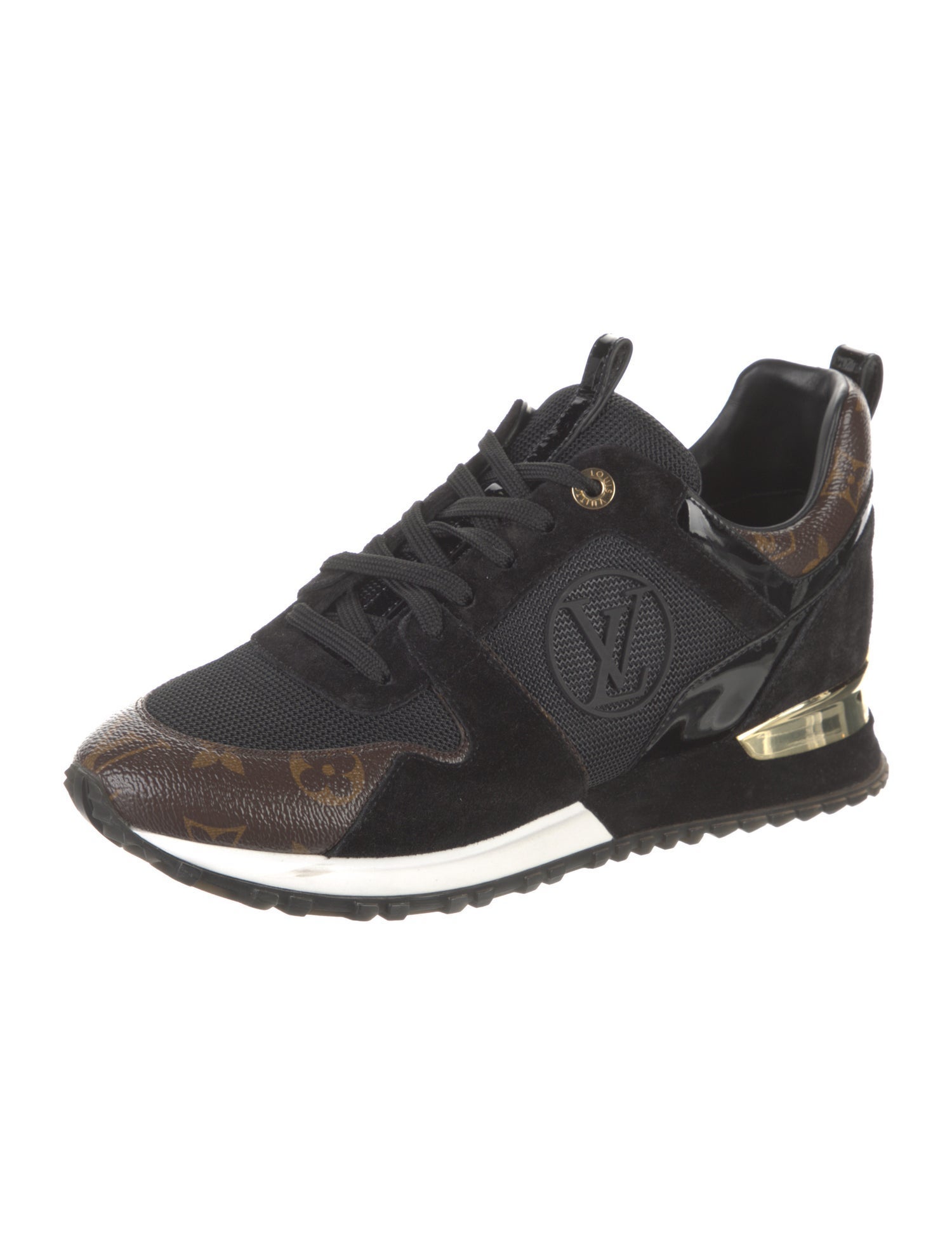 Louis Vuitton LV Monogram Mesh Accents Sneakers