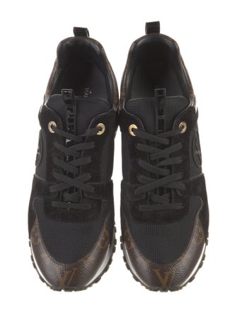 Louis Vuitton LV Monogram Mesh Accents Sneakers