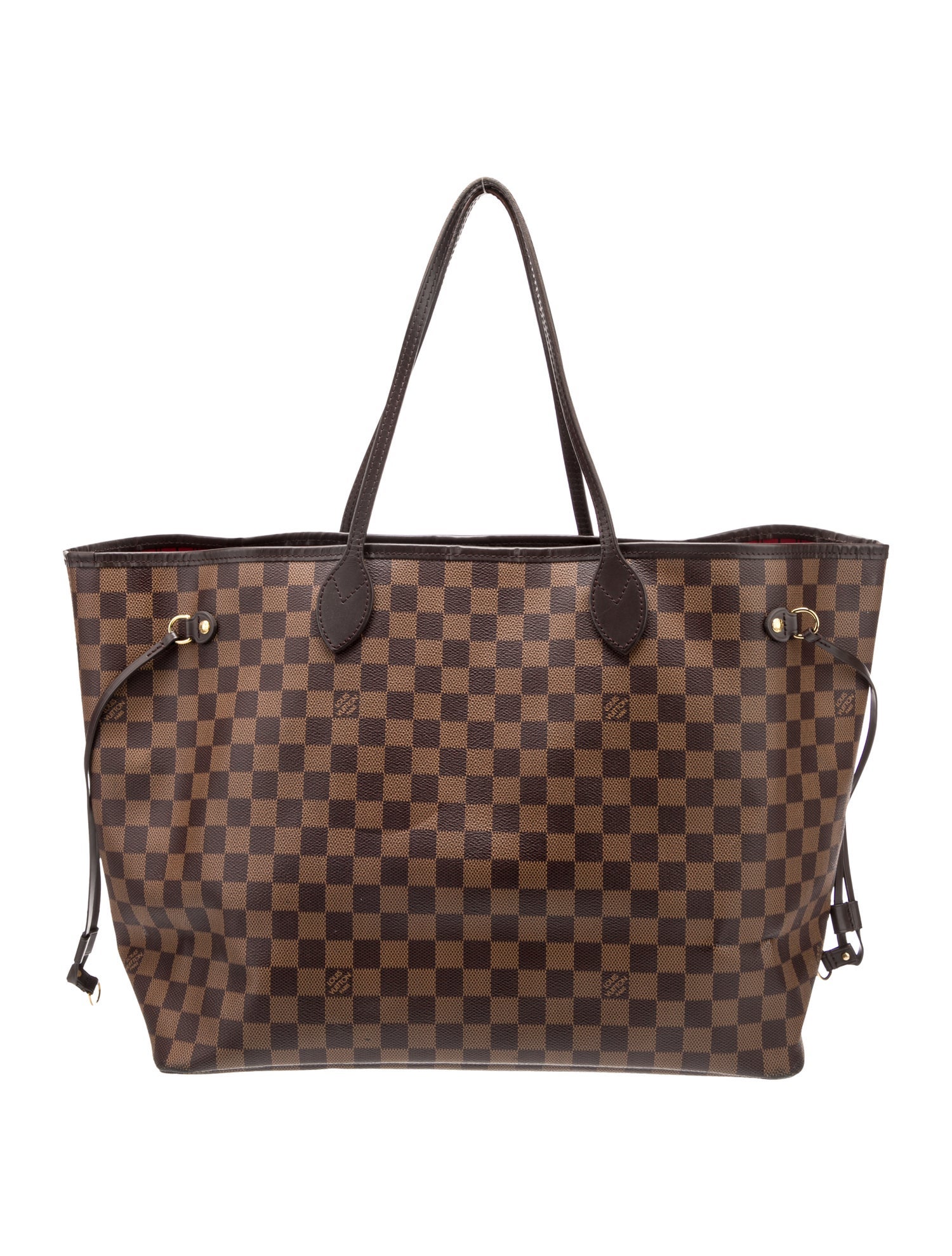 Louis Vuitton Damier Ebene Neverfull w/Pouch GM
