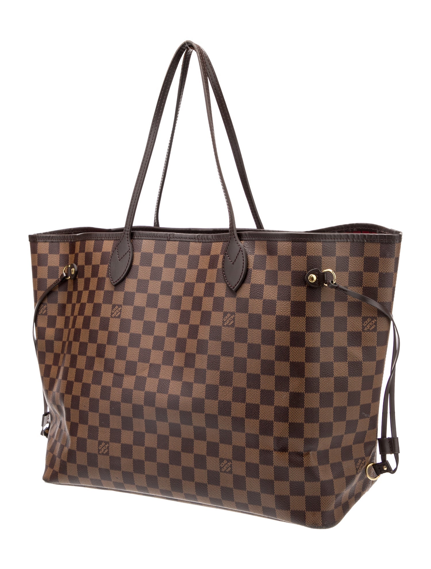 Louis Vuitton Damier Ebene Neverfull w/Pouch GM