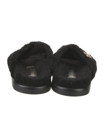 Louis Vuitton Shearling Mules