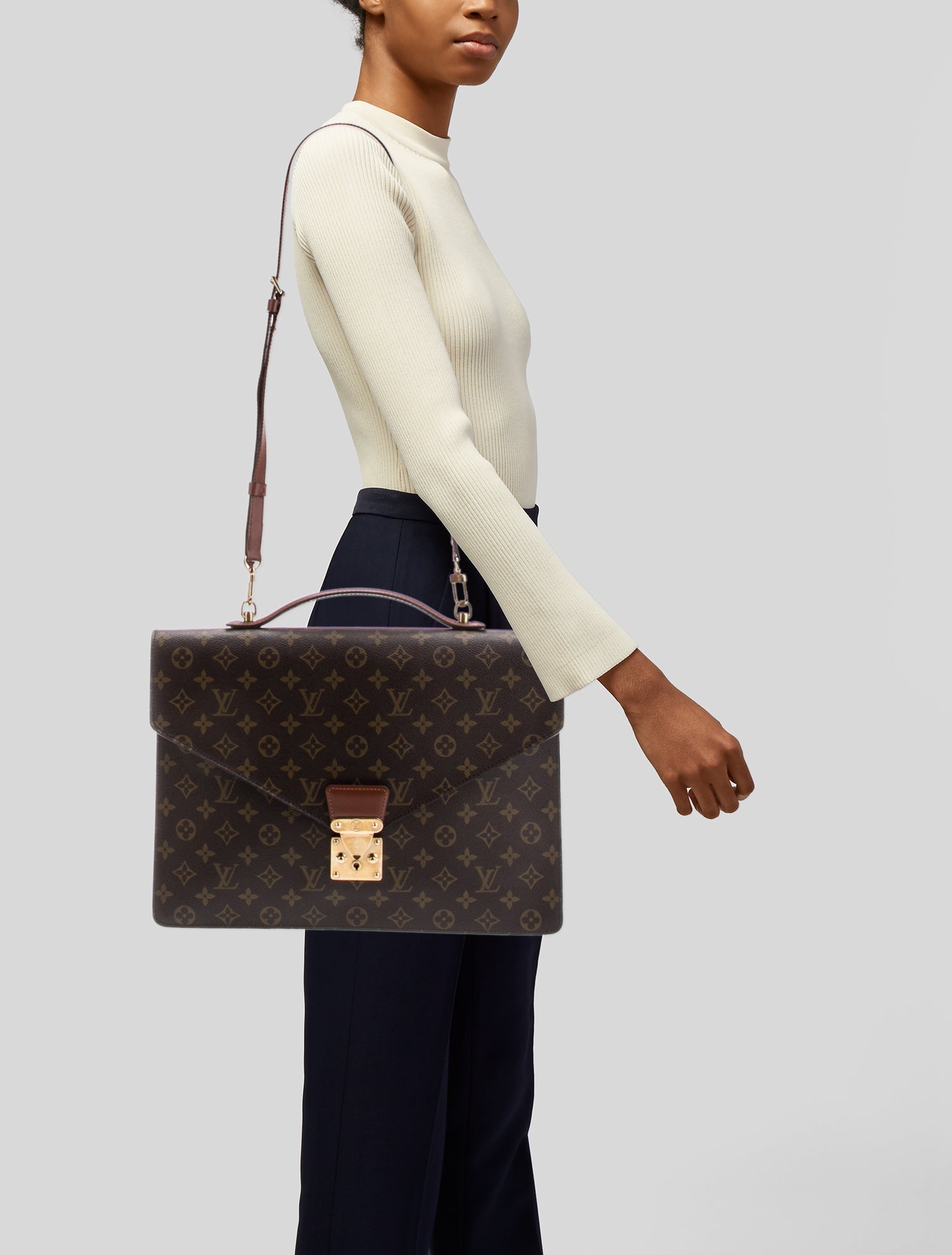 Louis Vuitton LV Monogram Monceau 28