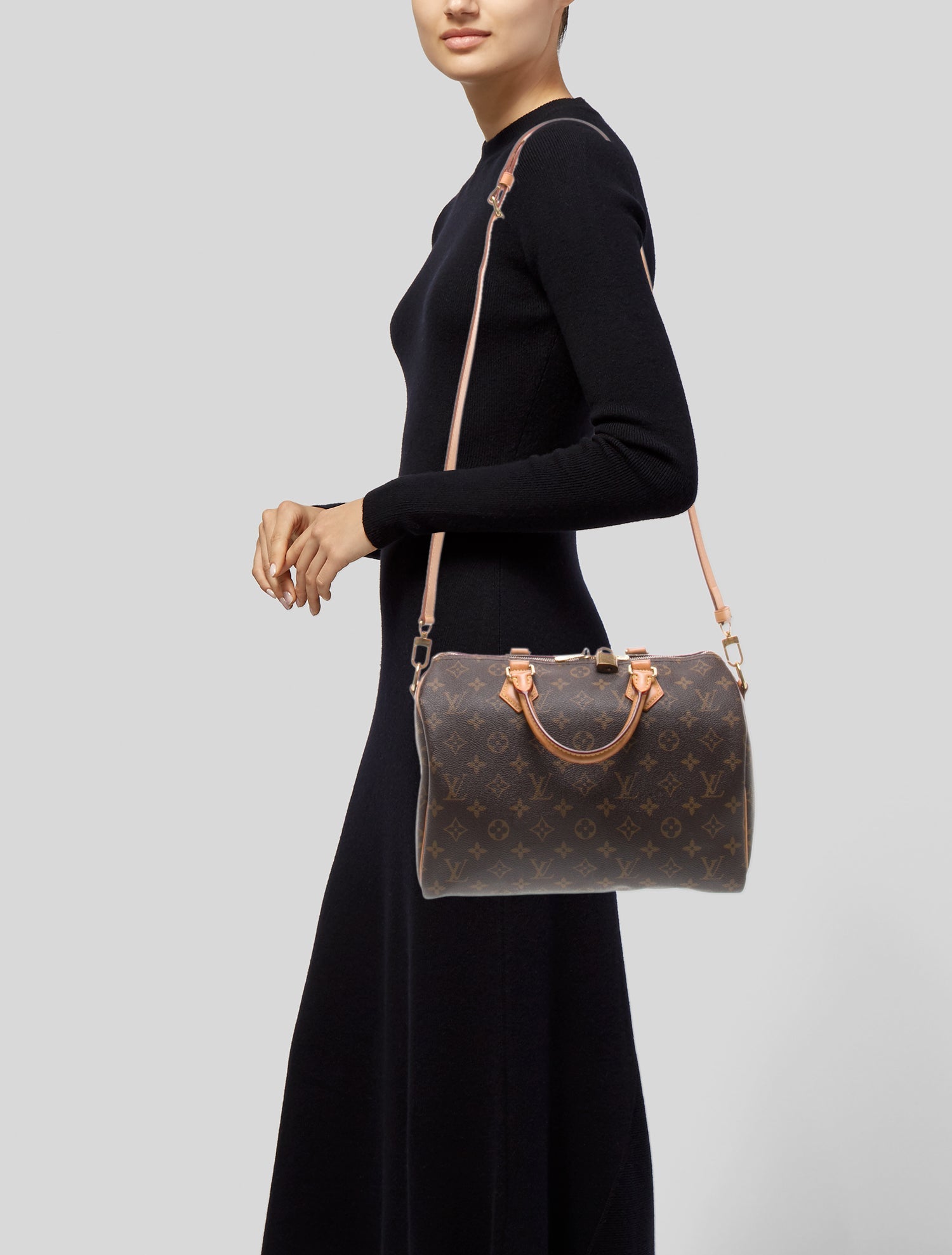 Louis Vuitton LV Monogram Speedy Bandouliere 30