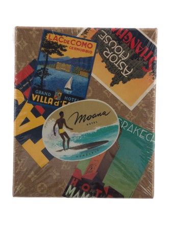 Louis Vuitton The Art of Travel Through Hotel Labels Postcards Set