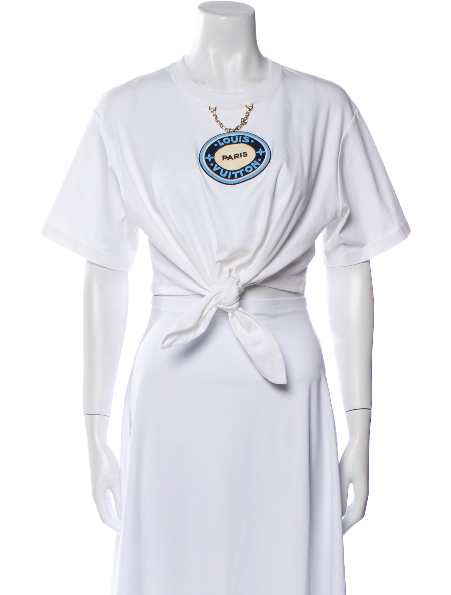 Louis Vuitton 2024 Graphic Print Crop Top