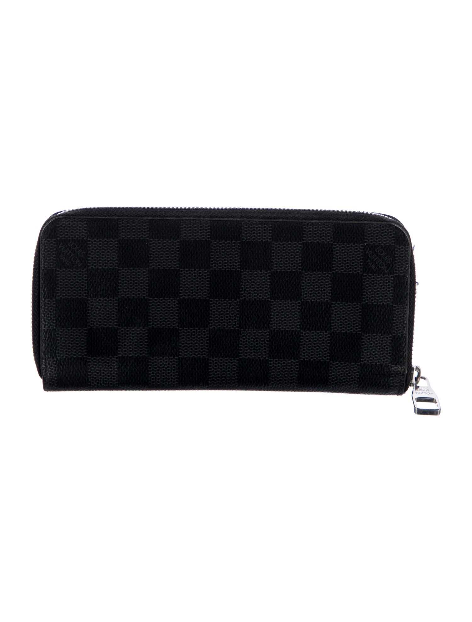 Louis Vuitton 2018 Damier Graphite Pattern Zippy Wallet