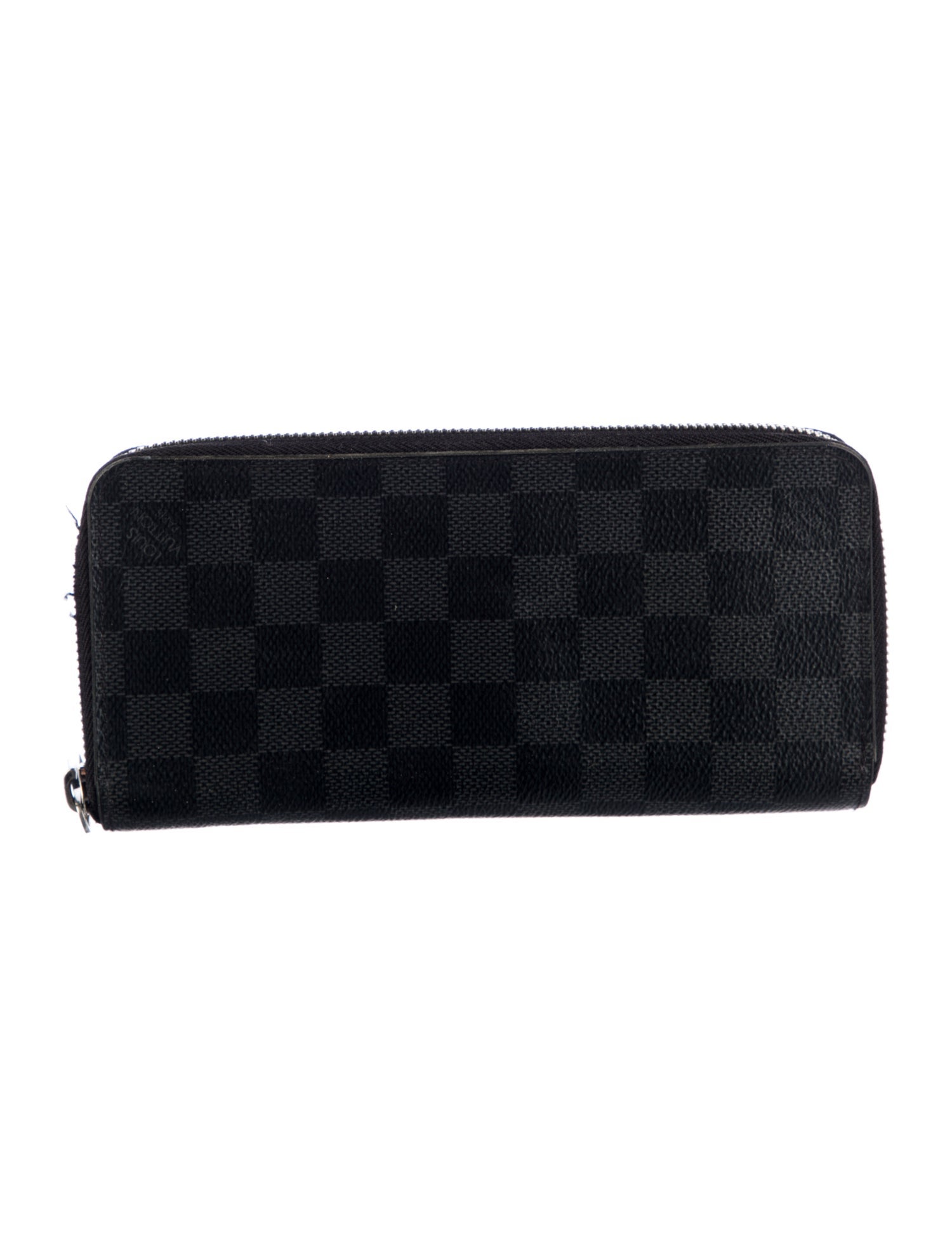 Louis Vuitton 2018 Damier Graphite Pattern Zippy Wallet