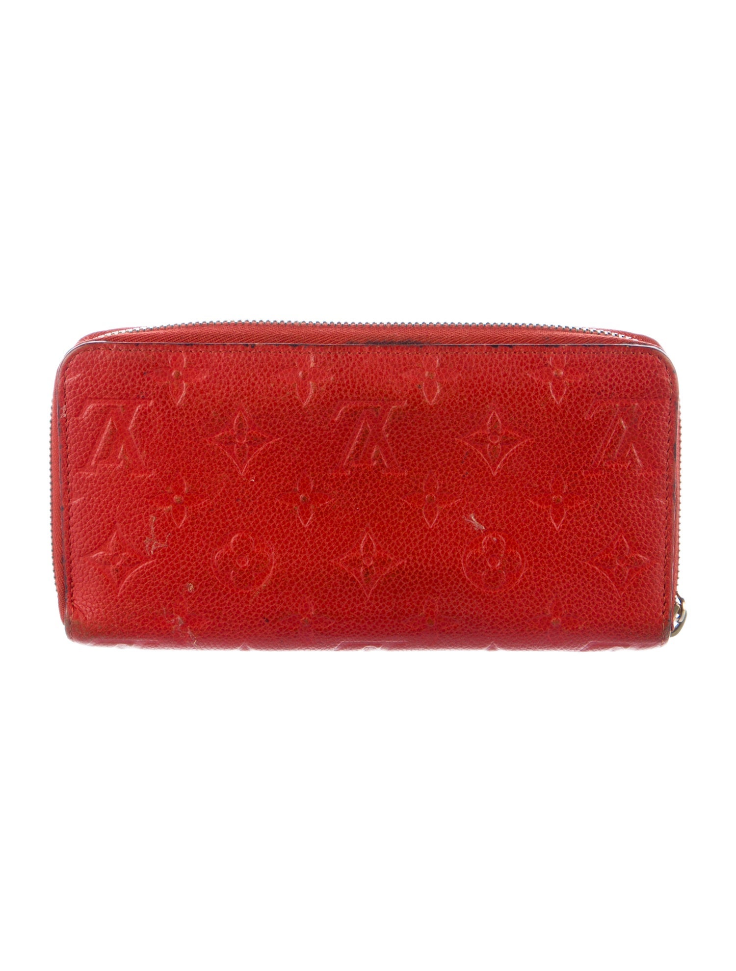 Louis Vuitton Monogram Pattern Empreinte Leather Zippy Wallet