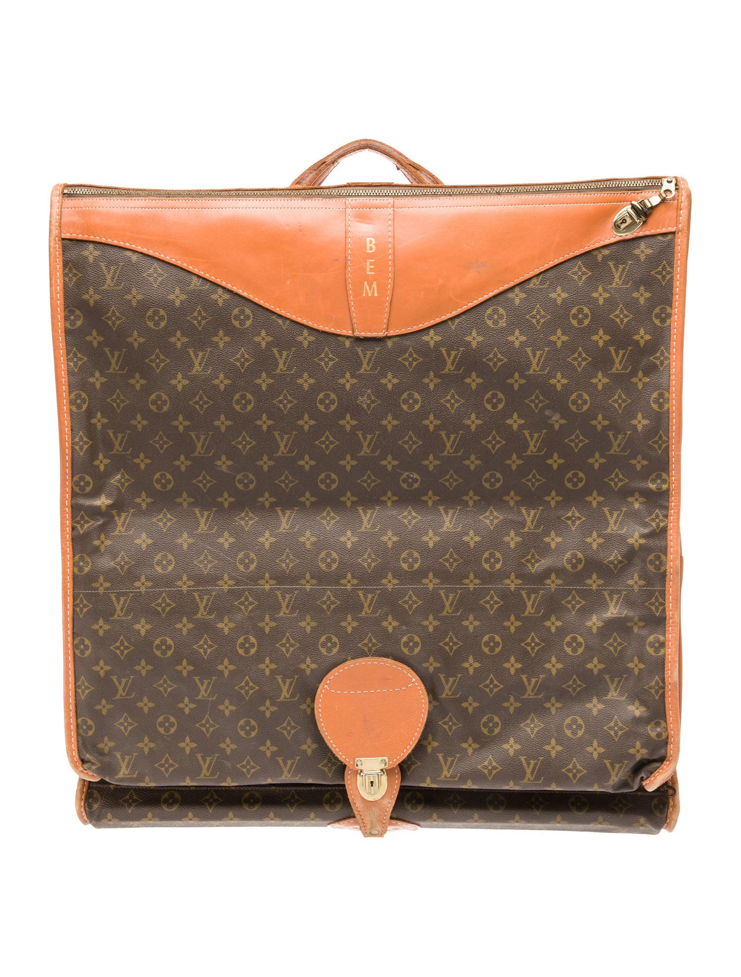 Louis Vuitton LV Monogram Garment Bag Vintage