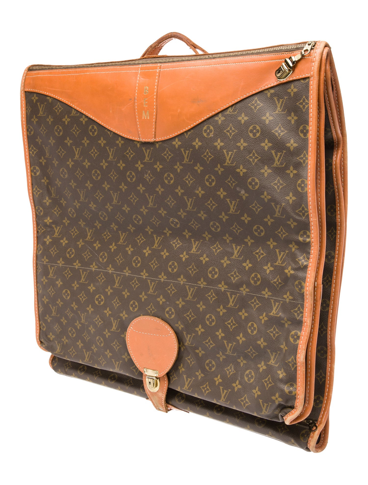 Louis Vuitton LV Monogram Garment Bag Vintage