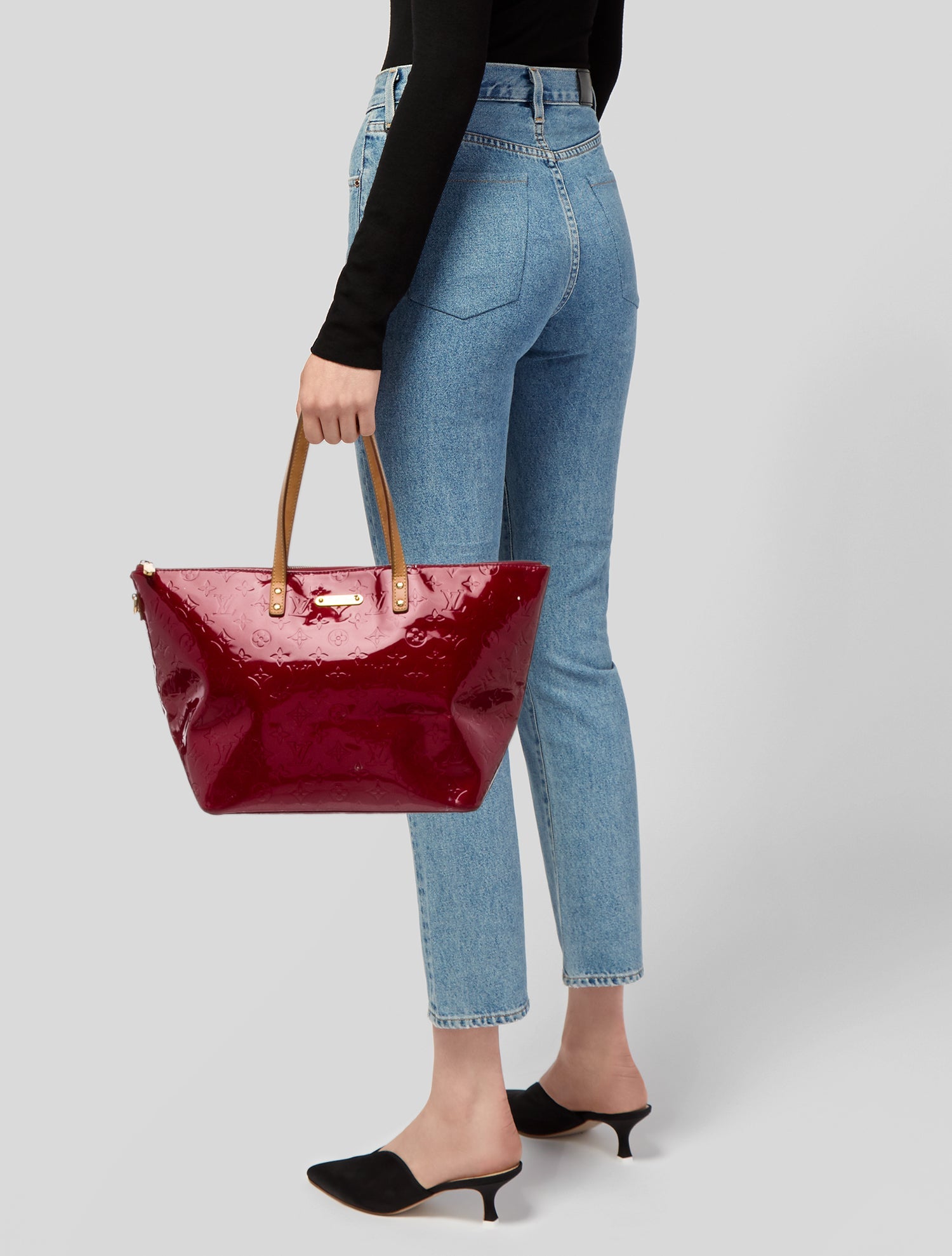 Louis Vuitton Monogram Vernis Bellevue GM