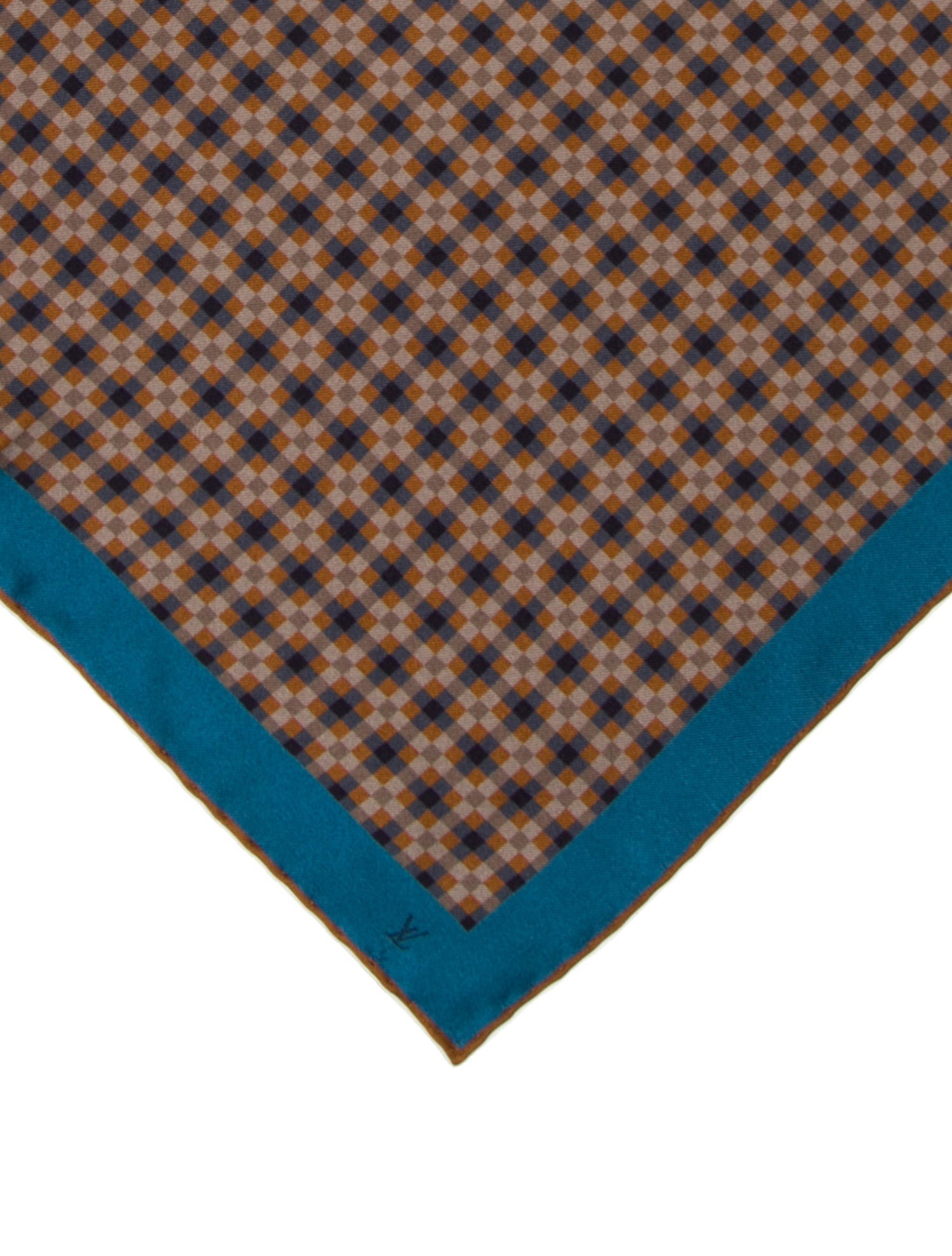 Louis Vuitton Patterned Prints Pocket Square