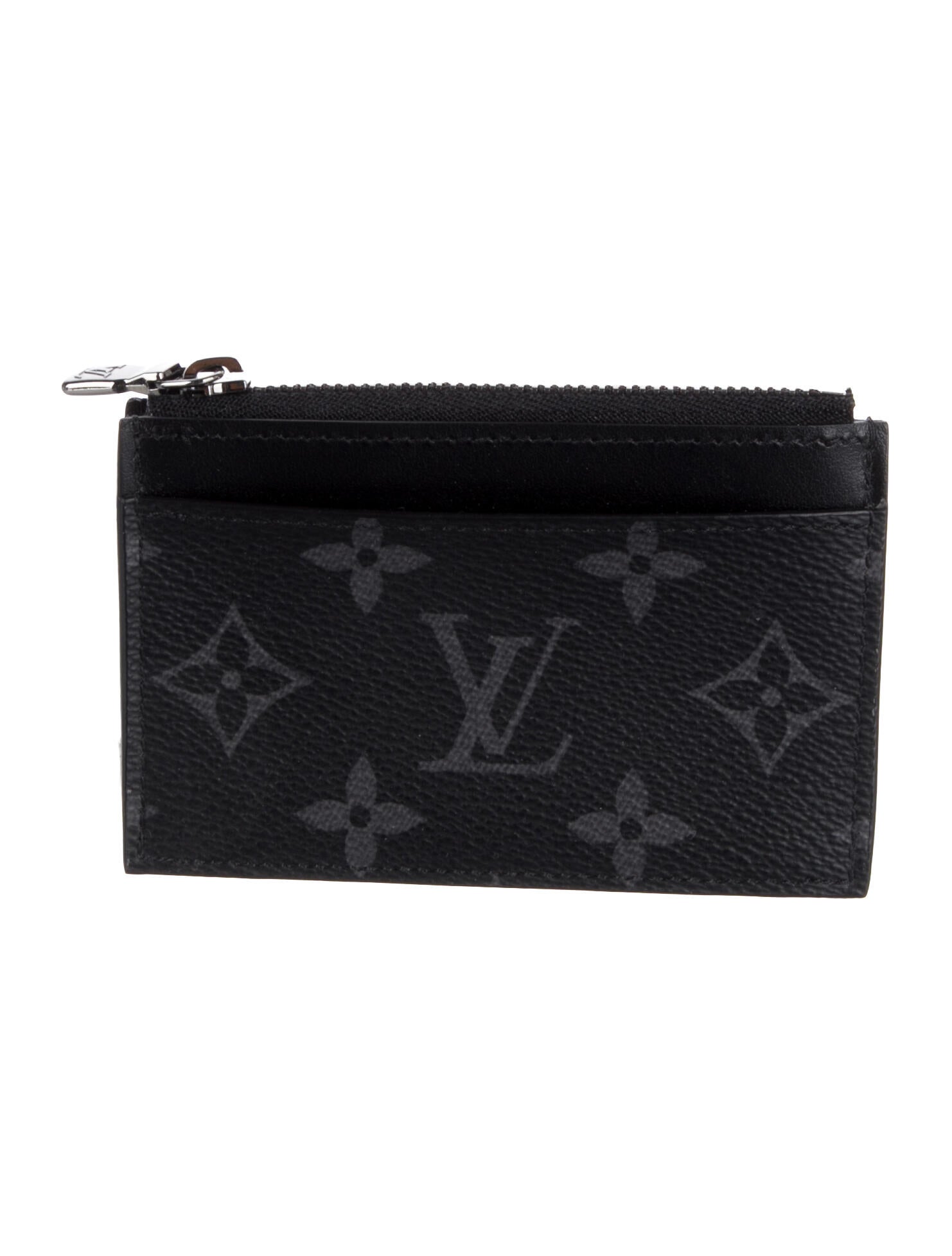 Louis Vuitton Monogram Eclipse Coated Canvas Ecslipse Card Holder
