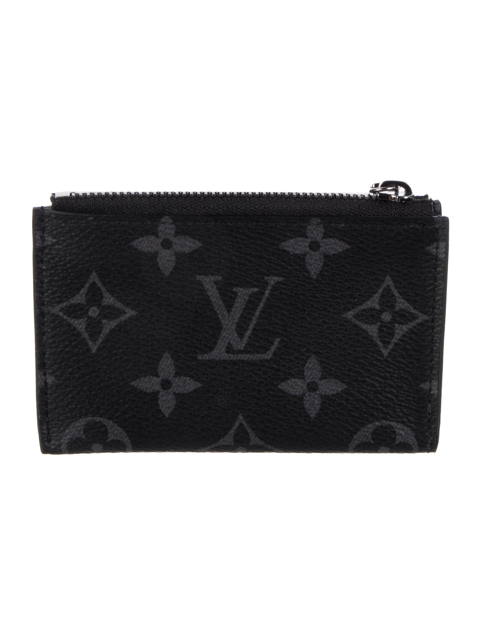 Louis Vuitton Monogram Eclipse Coated Canvas Ecslipse Card Holder