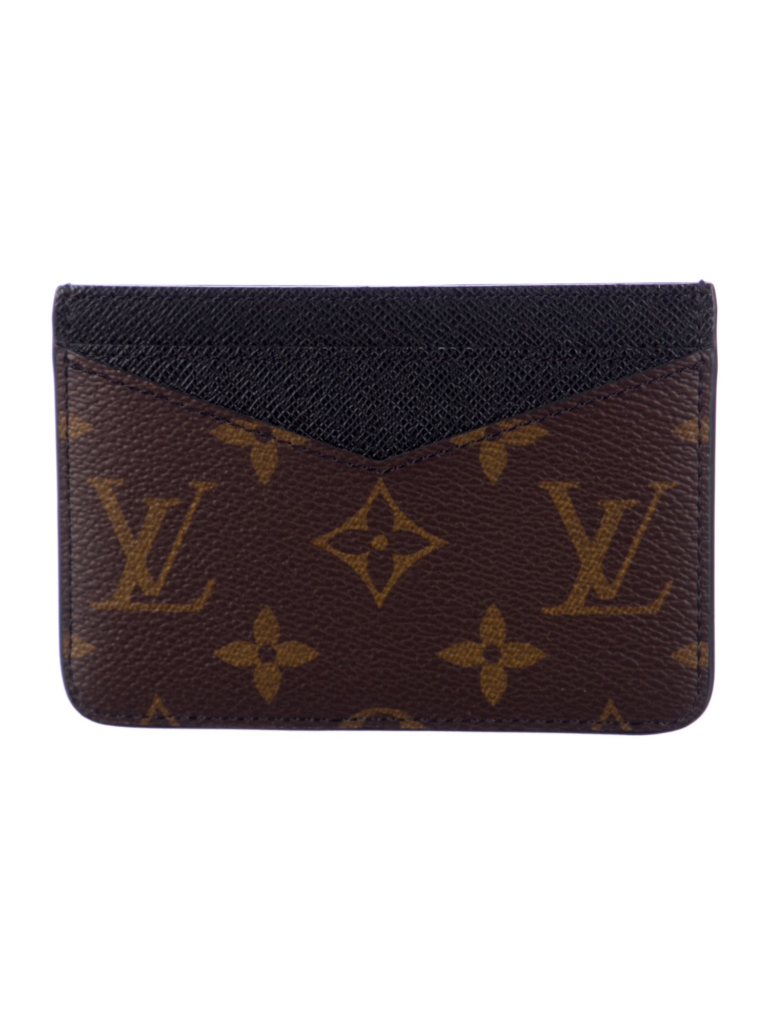 Louis Vuitton LV Monogram Coated Canvas Card Case