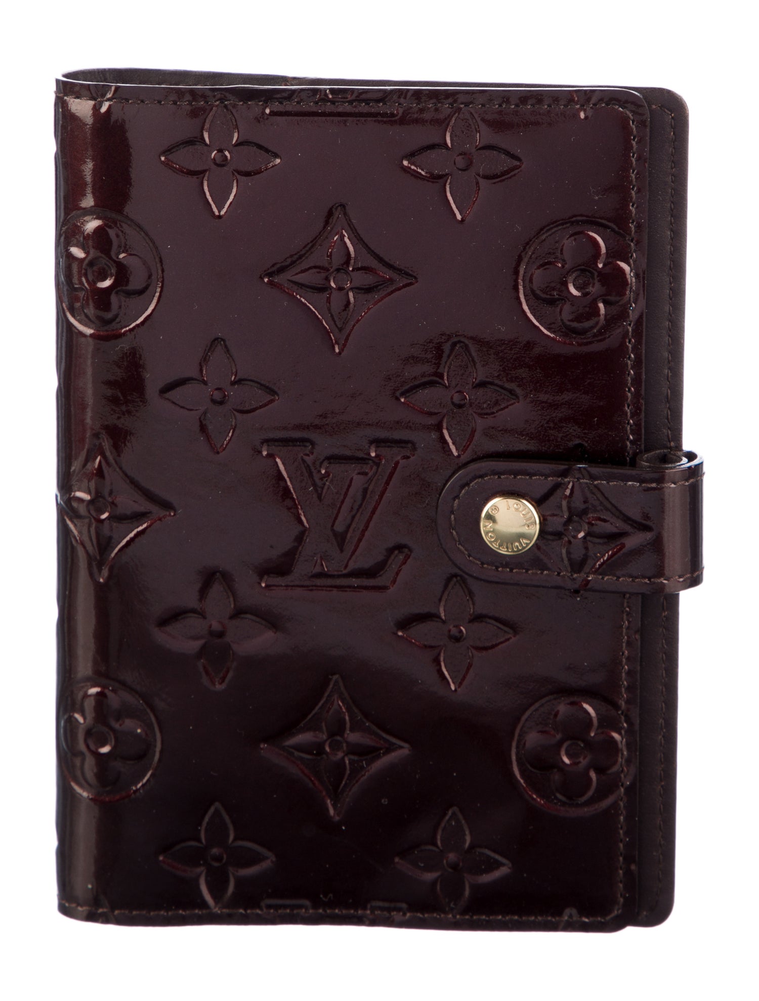 Louis Vuitton Louis Vuitton Monogram Vernis Small Ring Agenda Cover