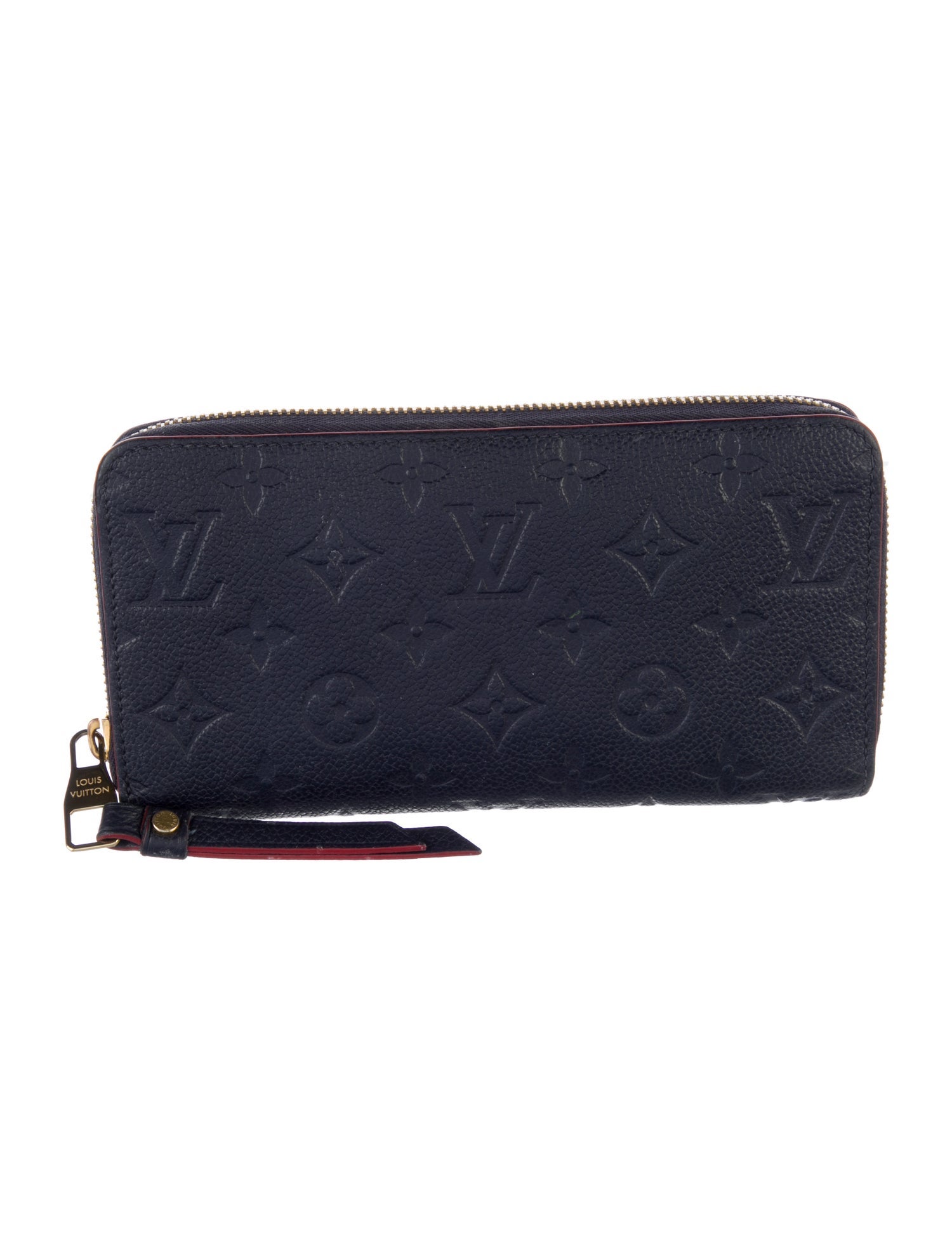 Louis Vuitton LV Monogram Empreinte Leather Zippy Wallet