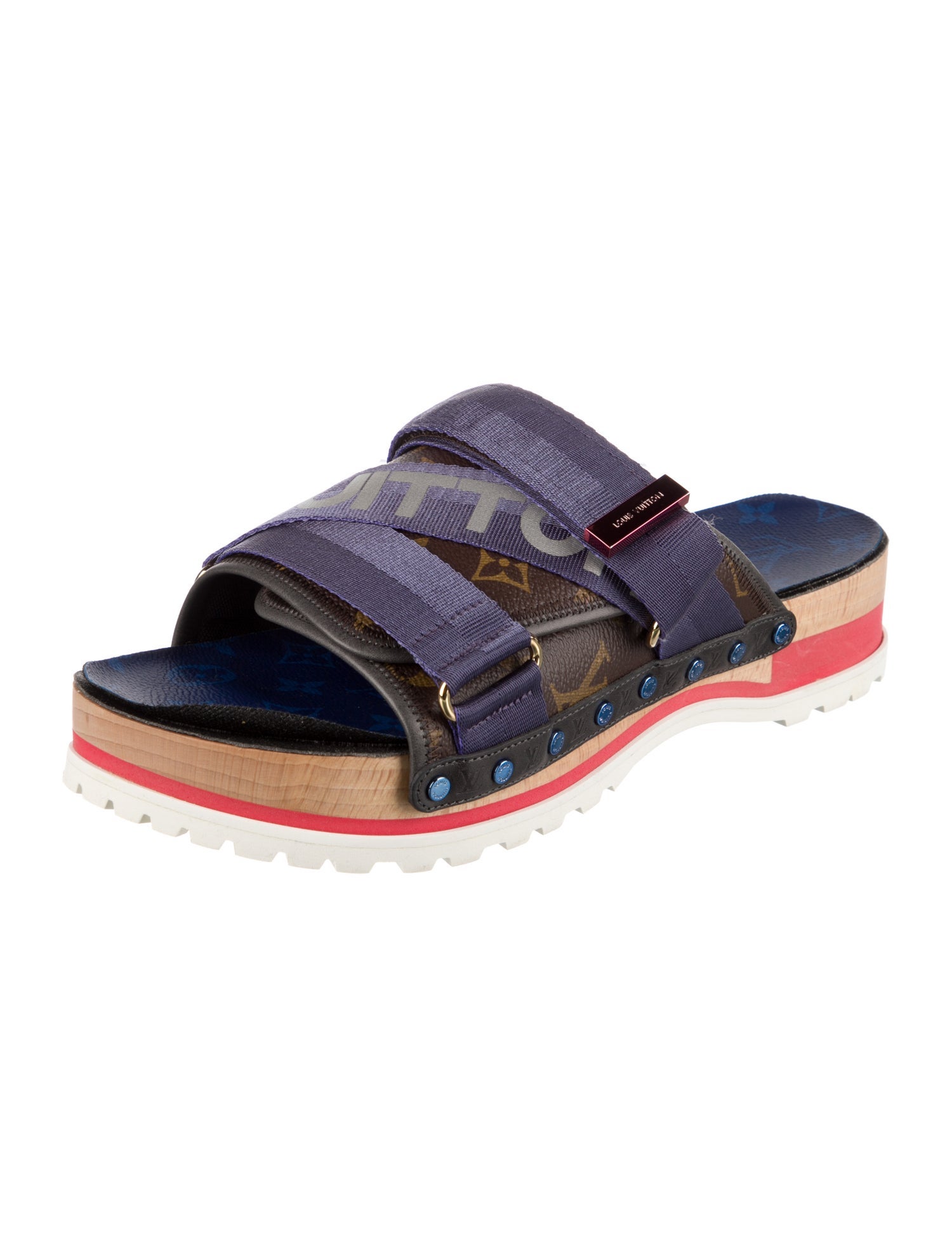 Louis Vuitton 2018 LV Monogram Slides