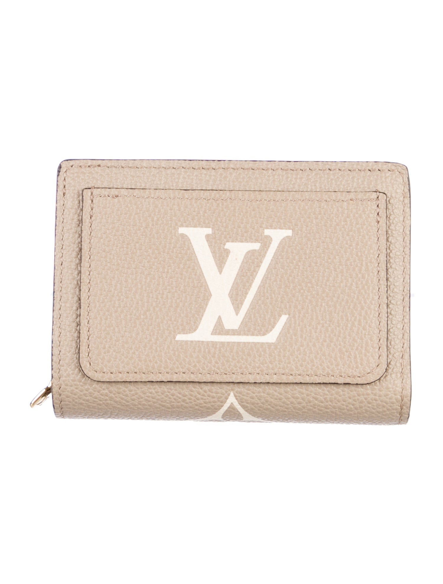 Louis Vuitton LV Monogram Empreinte Leather Cléa Wallet