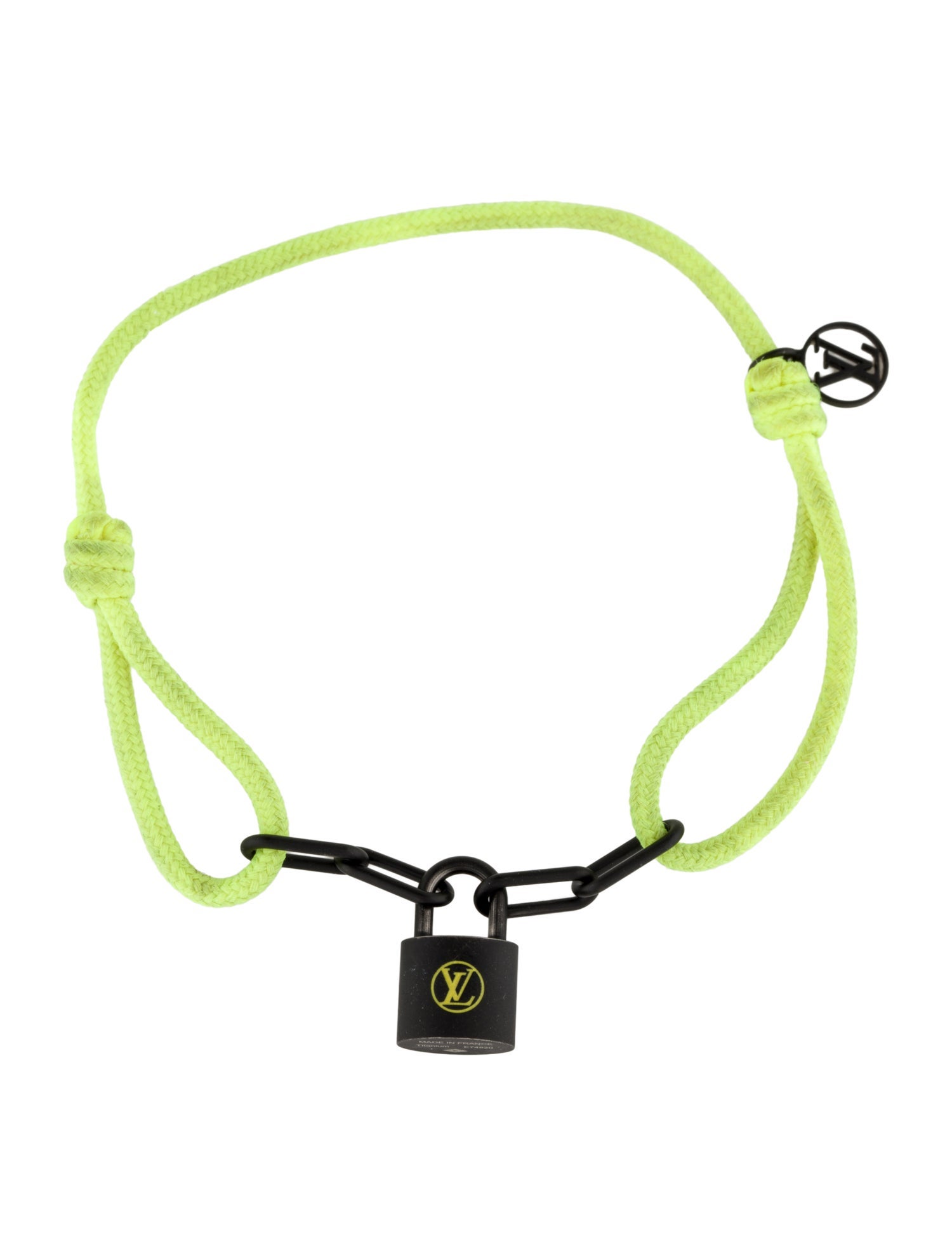 Louis Vuitton X Virgil Abloh LV Locket Bangle Bracelet