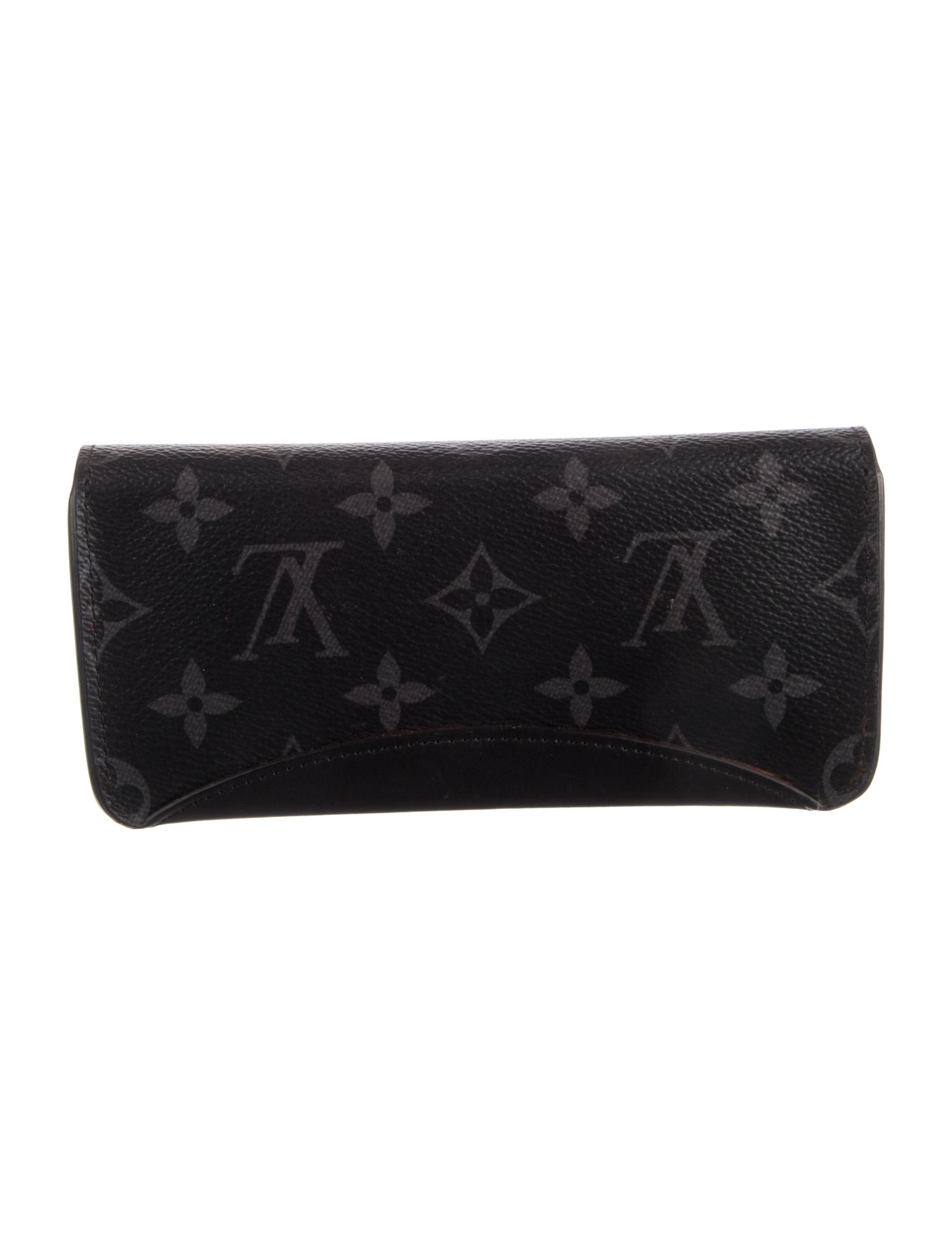 Louis Vuitton Monogram Eclipse Canvas Woody Glasses Case